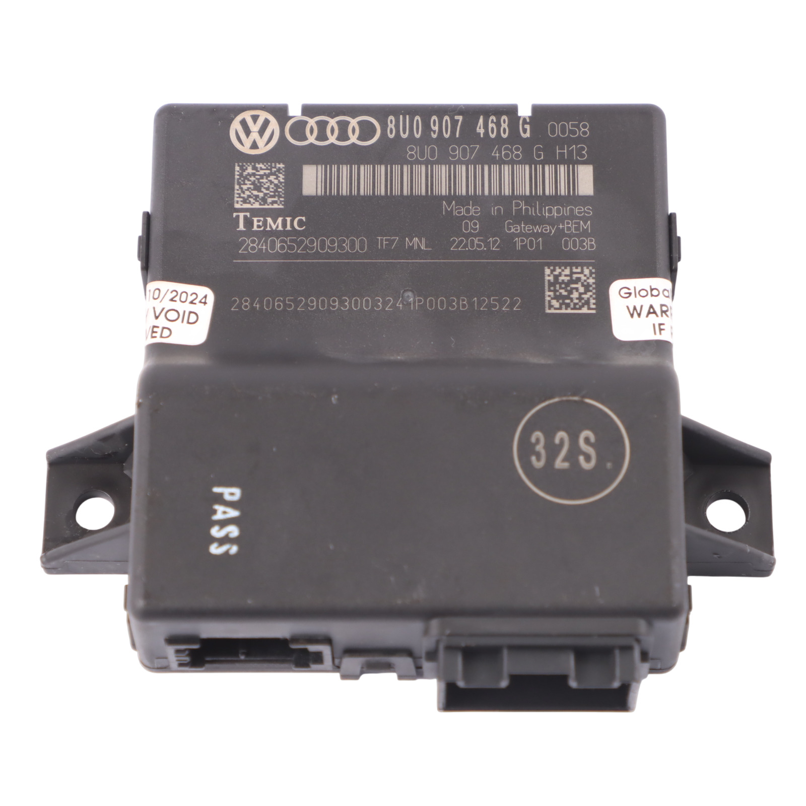 Audi Q3 8U Gateway Interface Control Module Unit ECU 8U0907468G