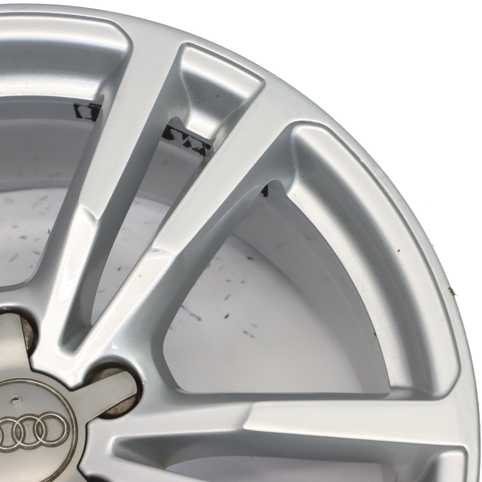 Audi A3 8V Silver Wheel Alloy Rim 18" 8J ET46 Star Spoke 8V0601025BC