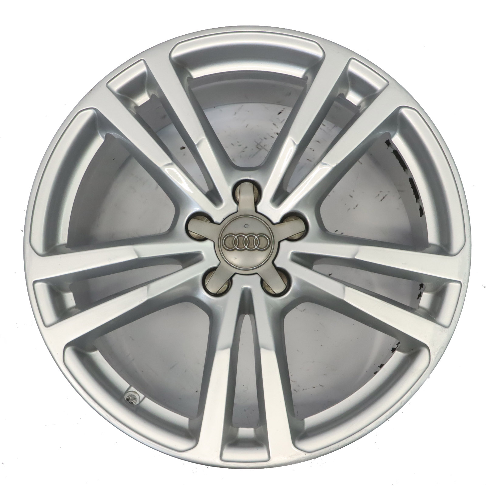 Audi A3 8V Silver Wheel Alloy Rim 18" 8J ET46 Star Spoke 8V0601025BC