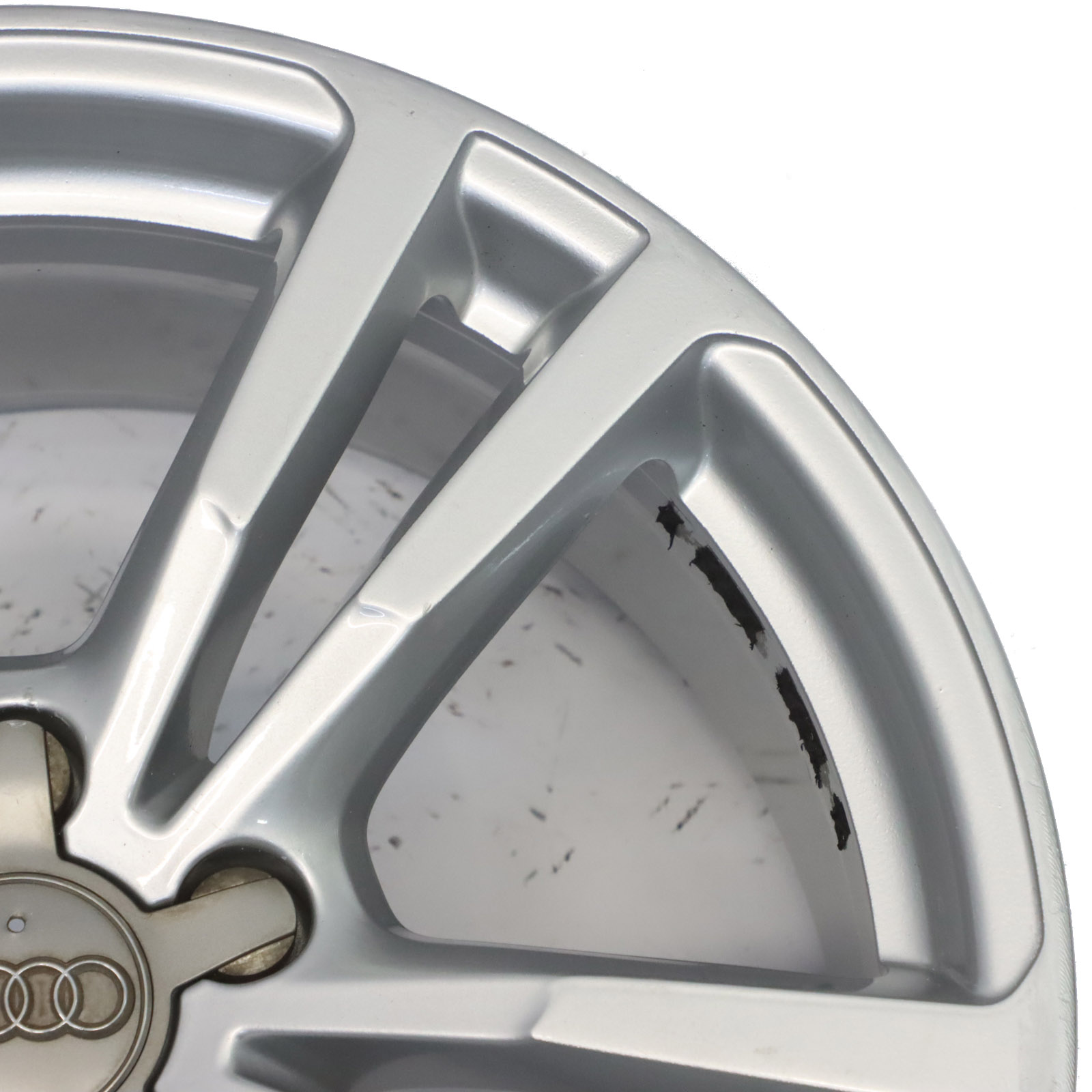 Audi A3 8V Silver Wheel Alloy Rim 18" 8J ET46 Star Spoke 8V0601025BC