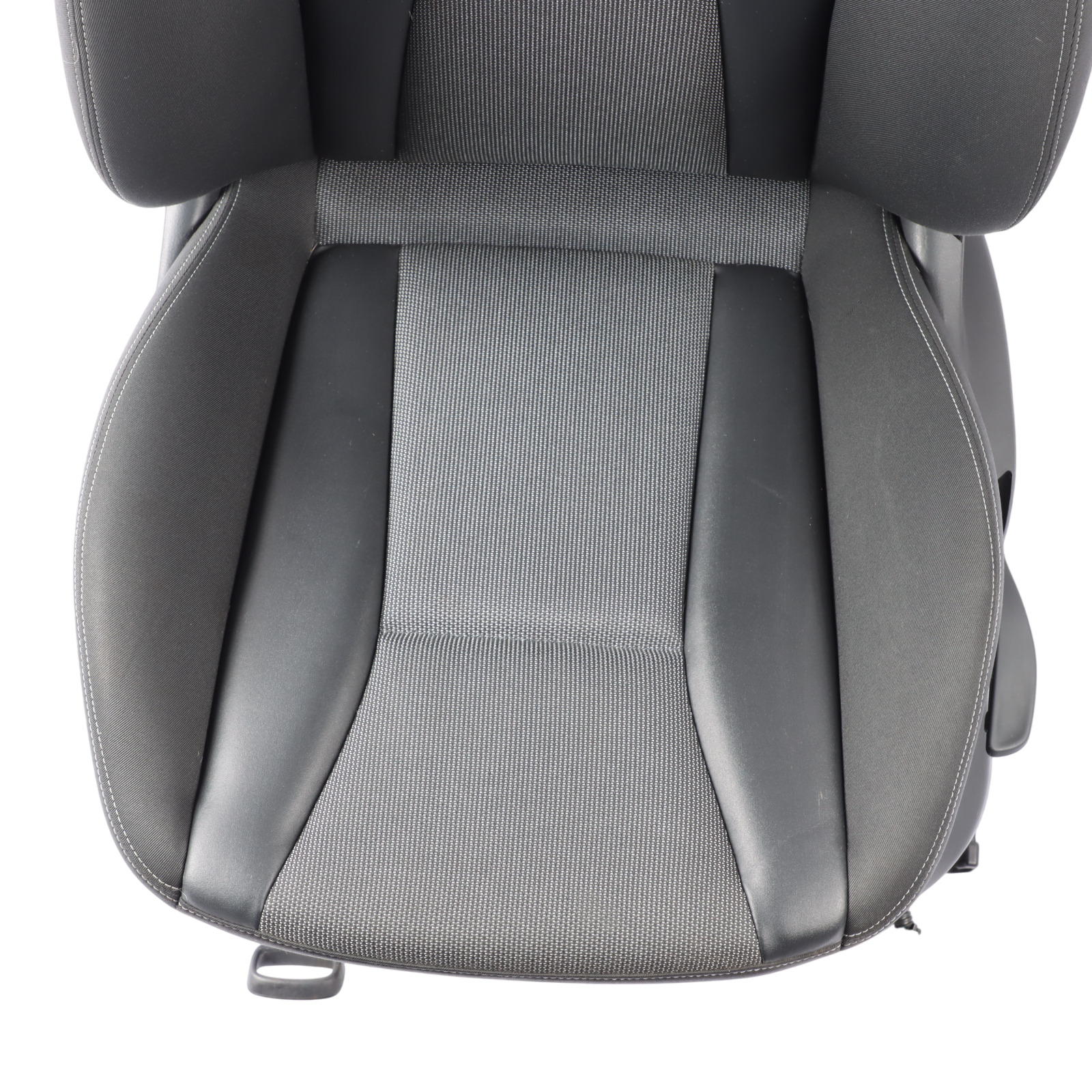 Audi A1 8X 5 Door Sport Seat Front Left N/S Cloth Fabric Black Soul Grey