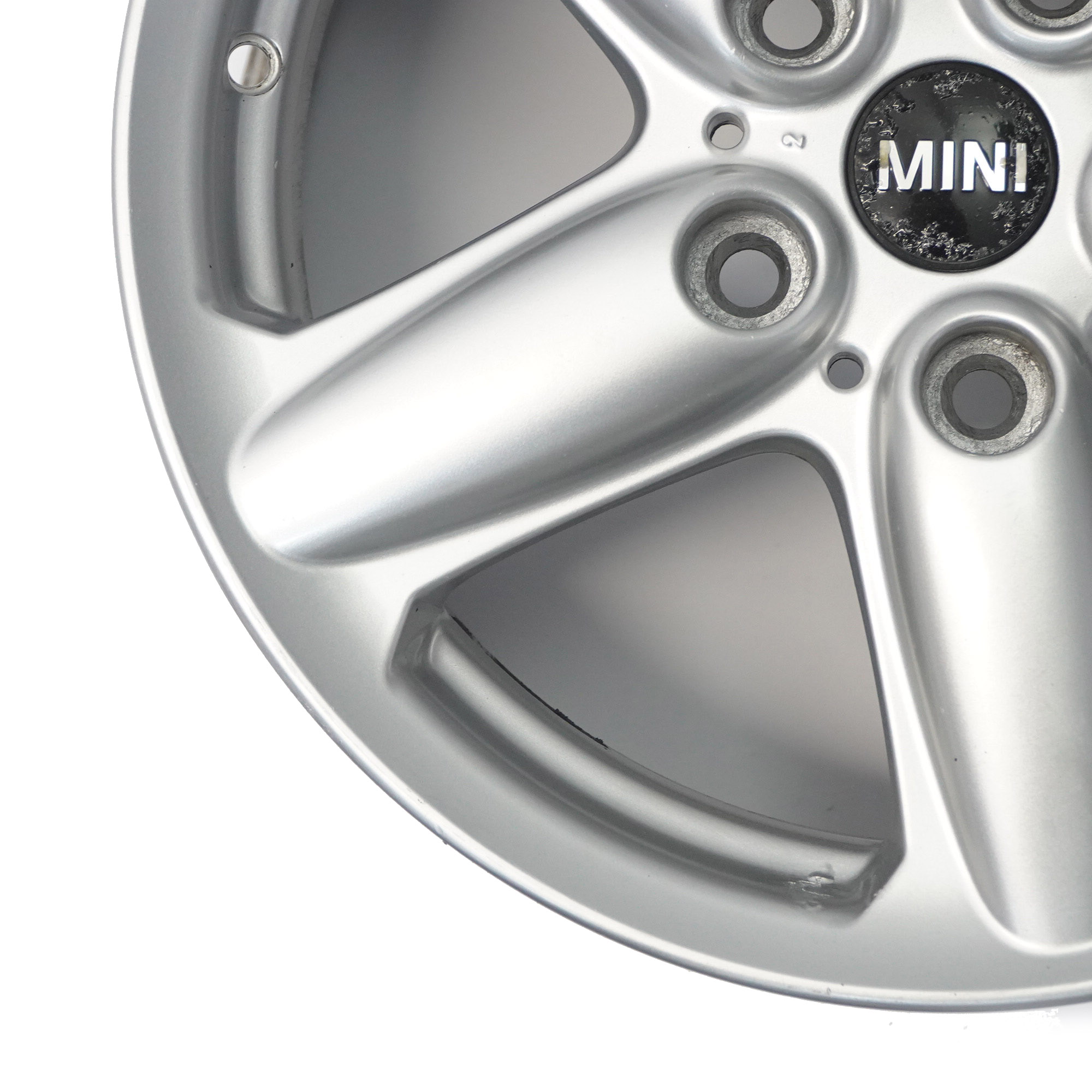 Mini Cooper R60 R61 Silver Wheel Alloy Rim 16" 5-Star Single Spoke 124