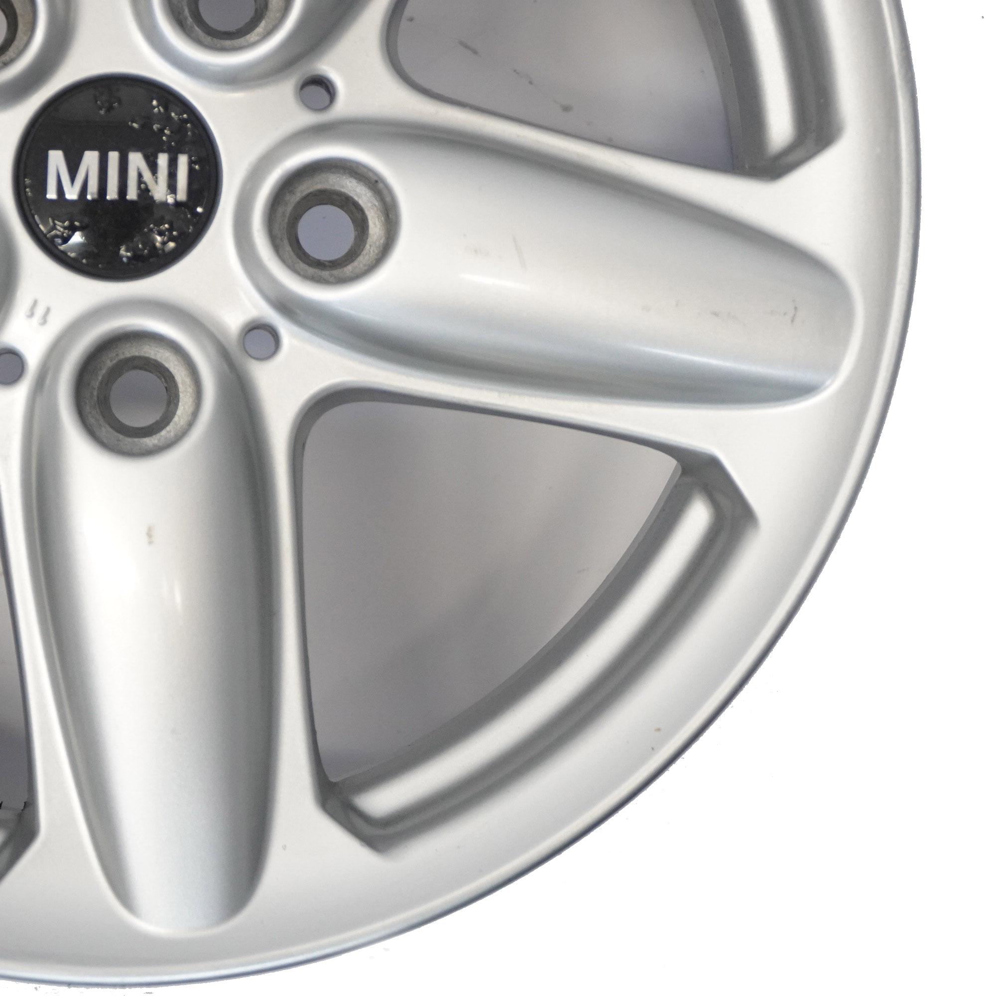 Mini Cooper R60 R61 Silver Wheel Alloy Rim 16" 6,5J 5-Star Single Spoke 124