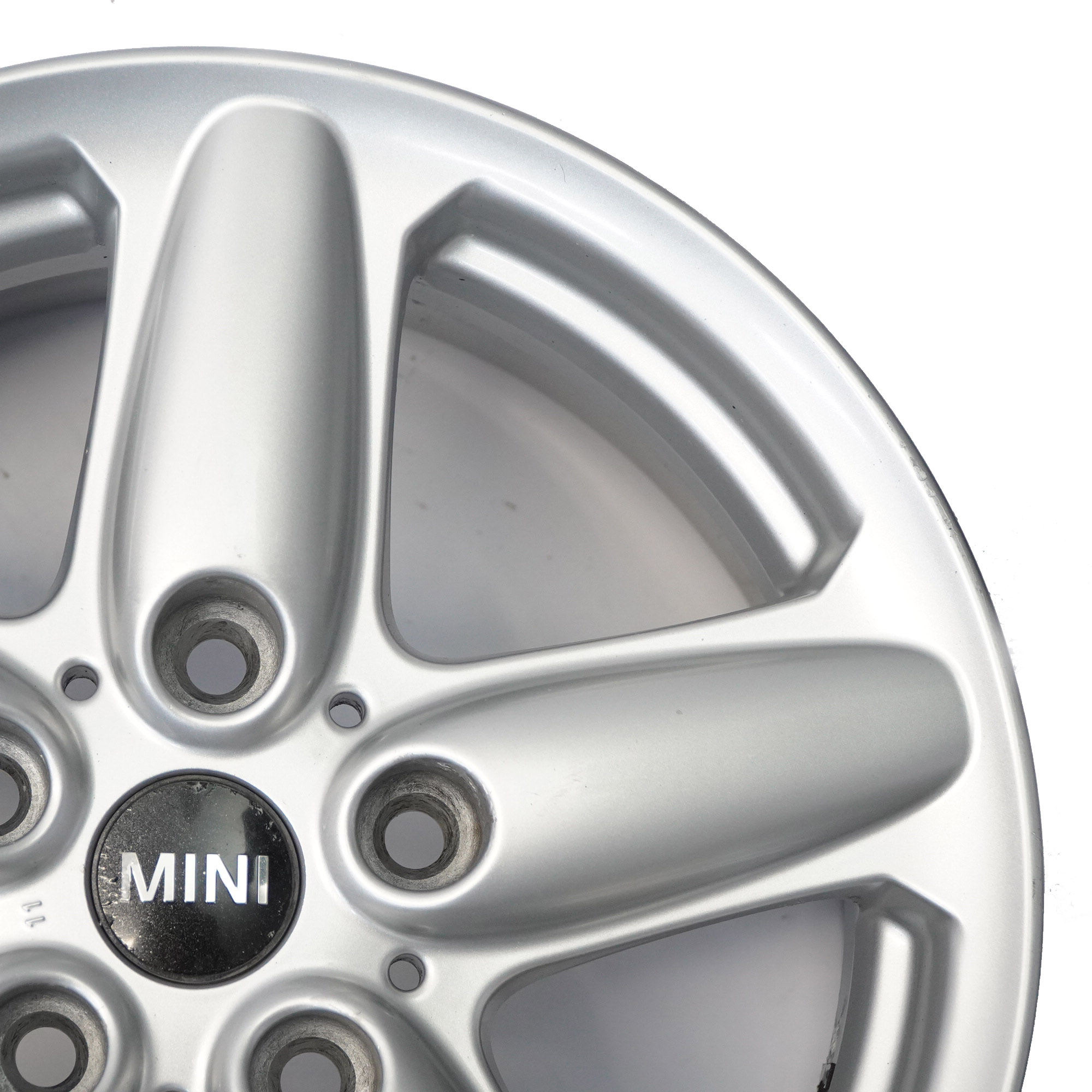 Mini Cooper One R60 R61 Silver Wheel Alloy Rim 16" 6,5J 5-Star Single Spoke 124