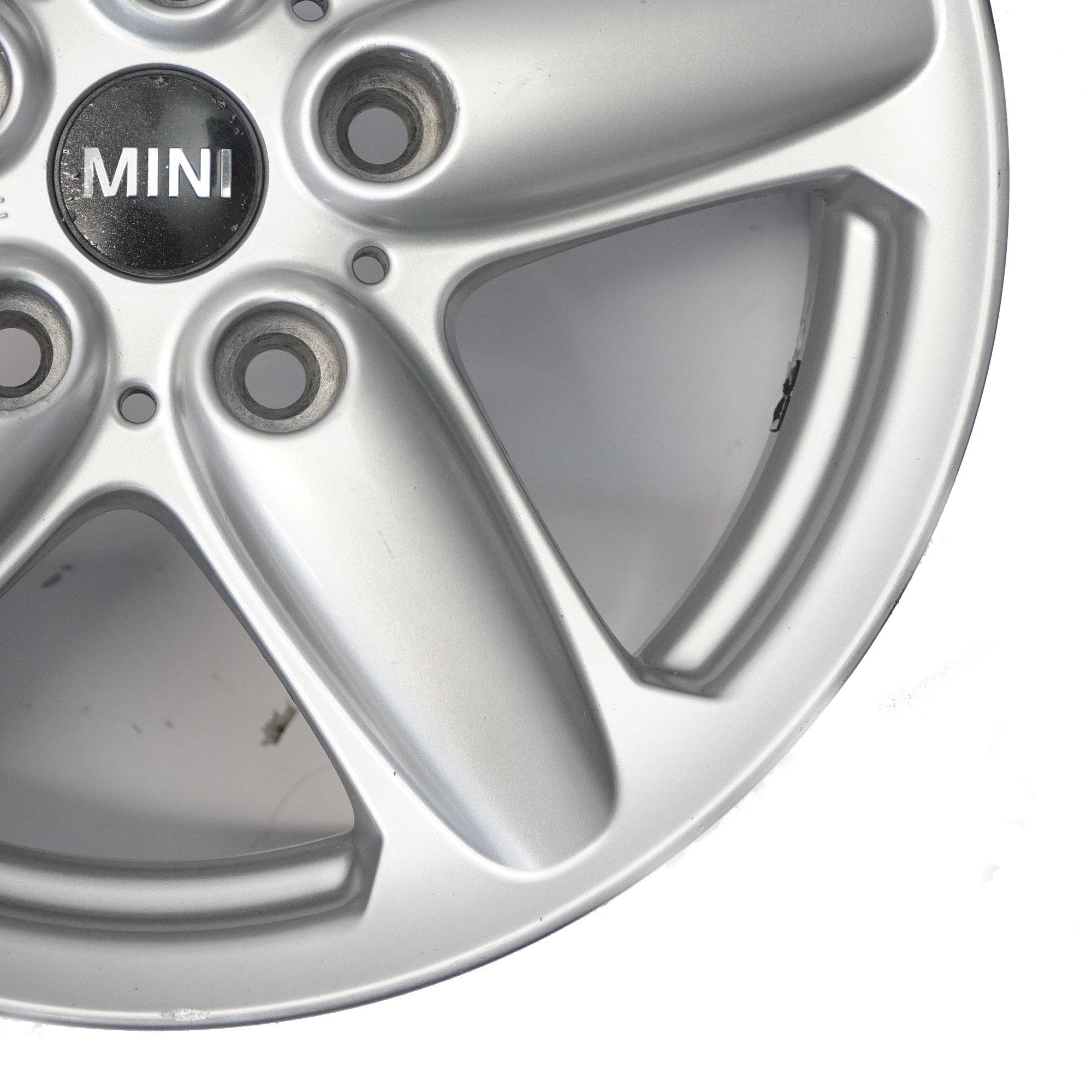 Mini Cooper One R60 R61 Silver Wheel Alloy Rim 16" 6,5J 5-Star Single Spoke 124