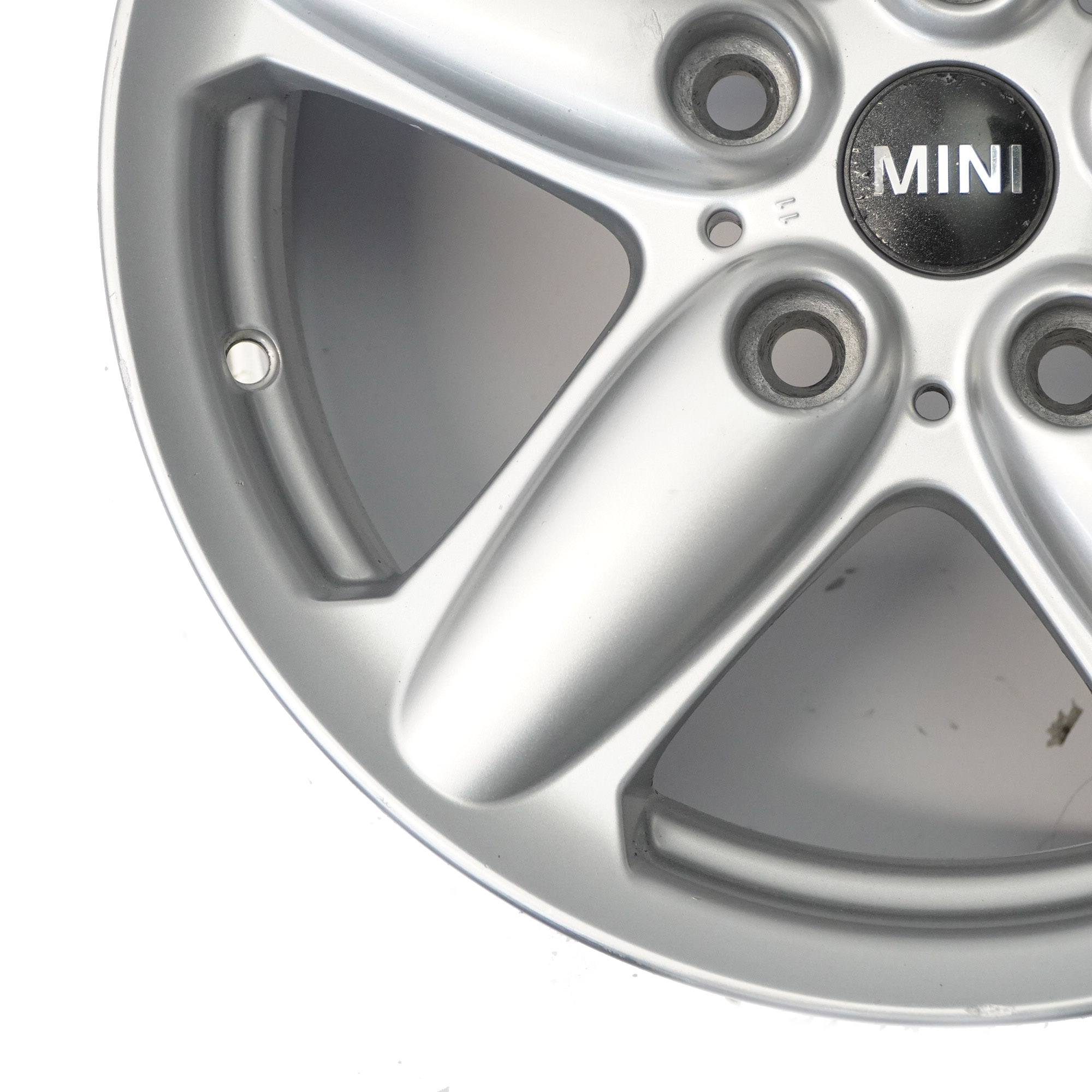 Mini Cooper One R60 R61 Silver Wheel Alloy Rim 16" 6,5J 5-Star Single Spoke 124