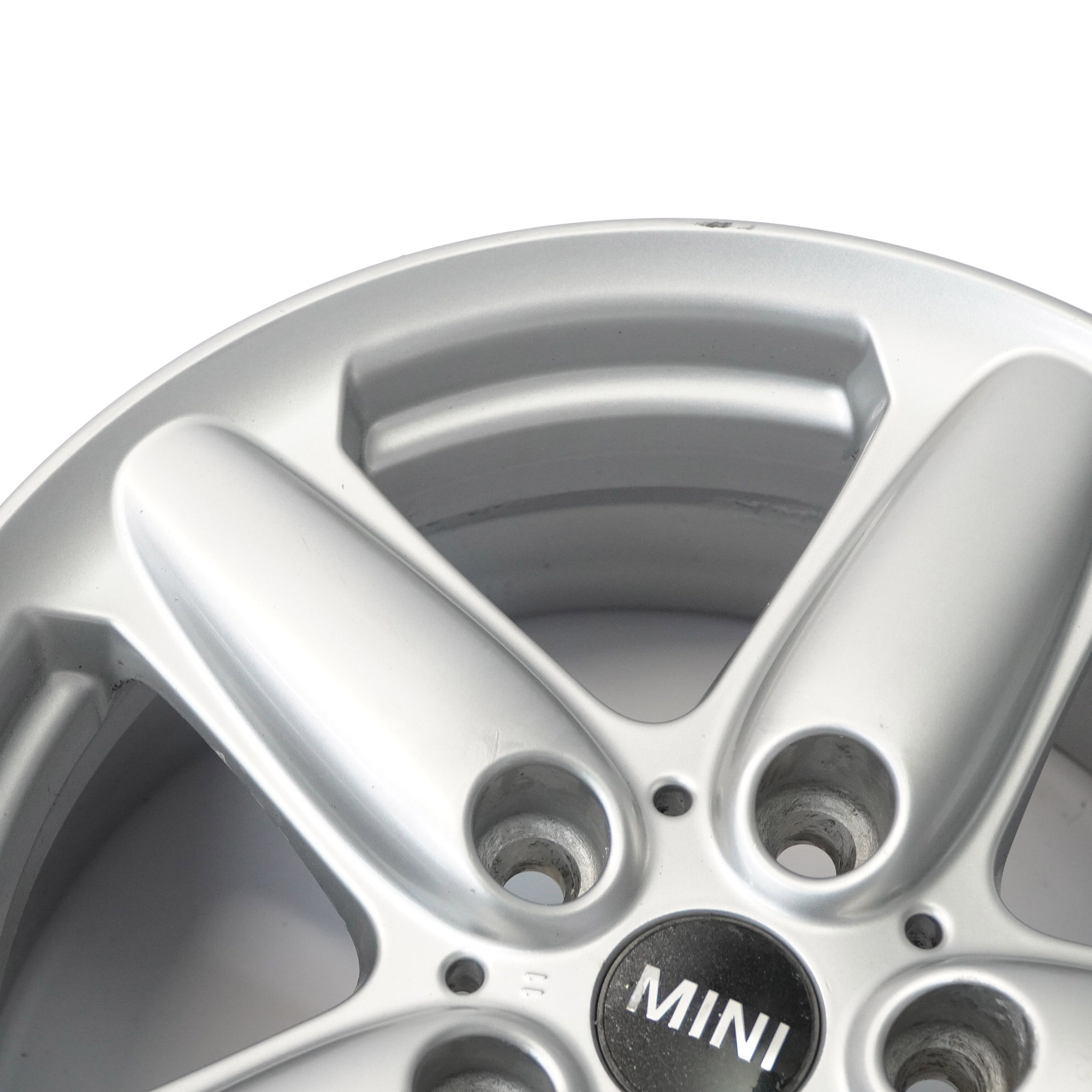 Mini Cooper One R60 R61 Silver Wheel Alloy Rim 16" 6,5J 5-Star Single Spoke 124