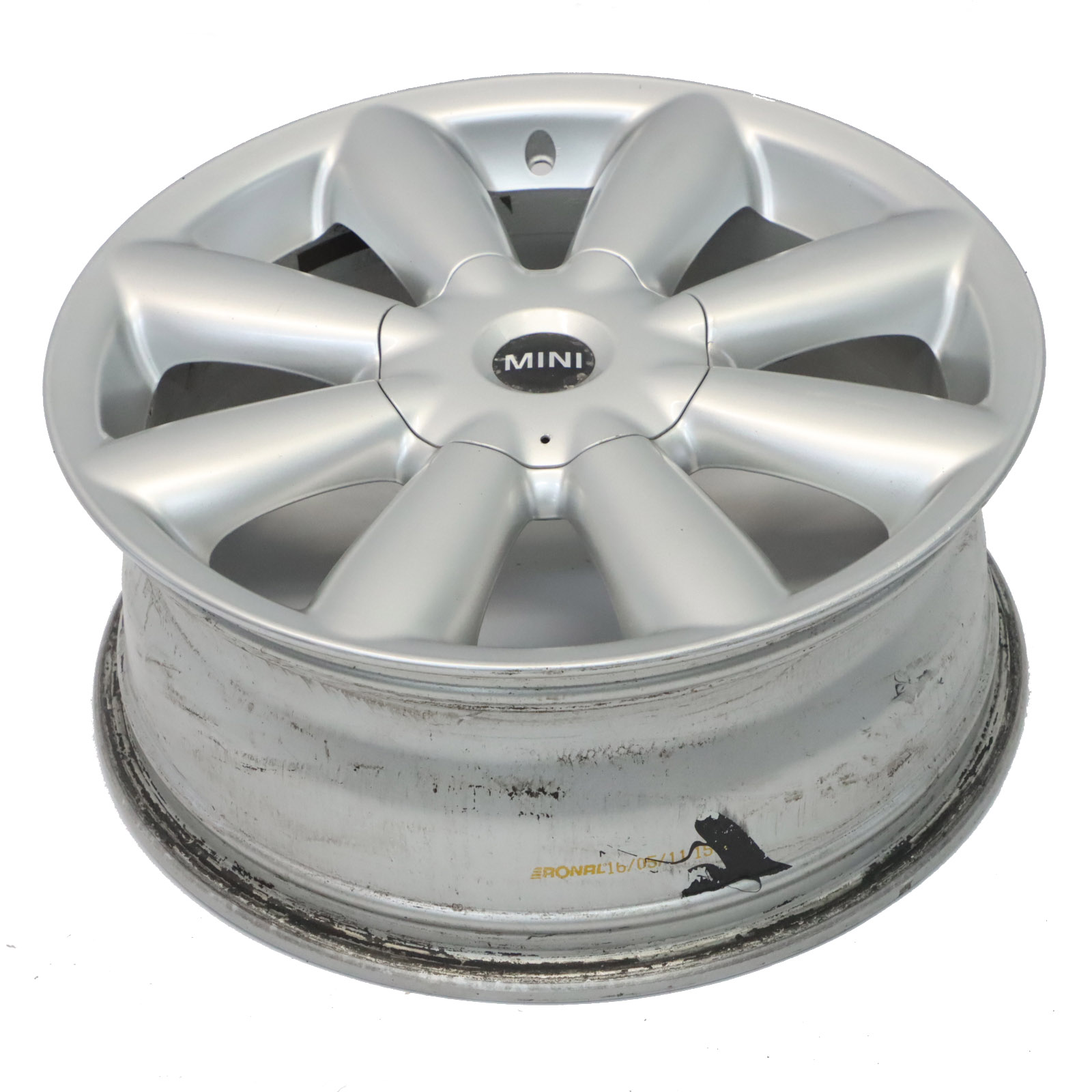 Mini Cooper R60 R61 Silver Wheel Alloy Rim 18" ET:52 7,5J Turbo Fan 126 9803724