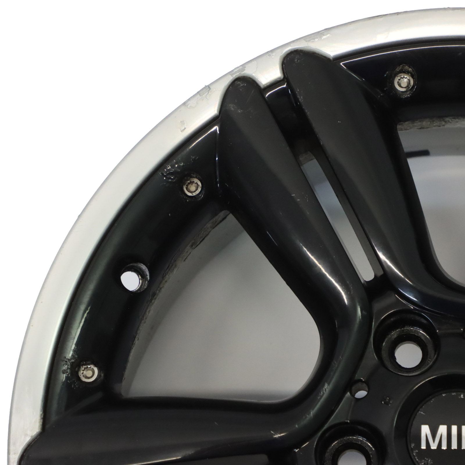 Mini Cooper R60 R61 Black Wheel Alloy Rim 18" ET:52 7,5J 5-Star Double Spoke 127