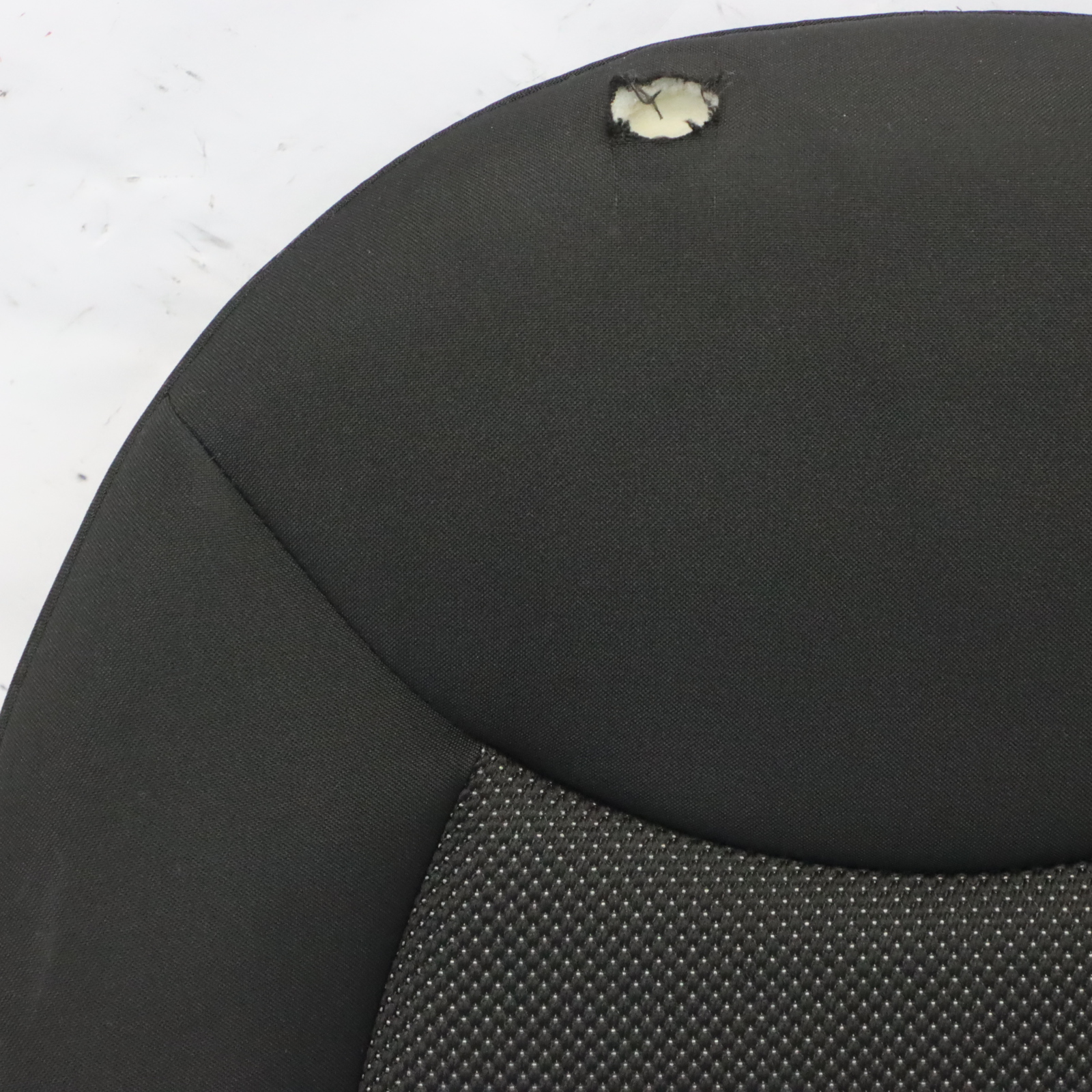 Mini R60 Front Seat Heated Backrest Left N/S Trim Panelling Cloth Black 9805134