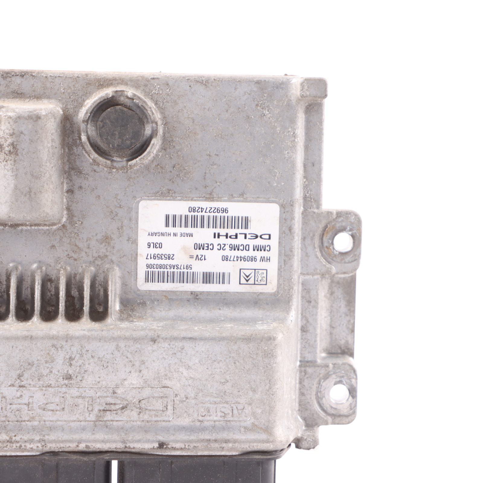 Citroen Relay III DW10FUD Engine Control Unit ECU 9809447780 Manual