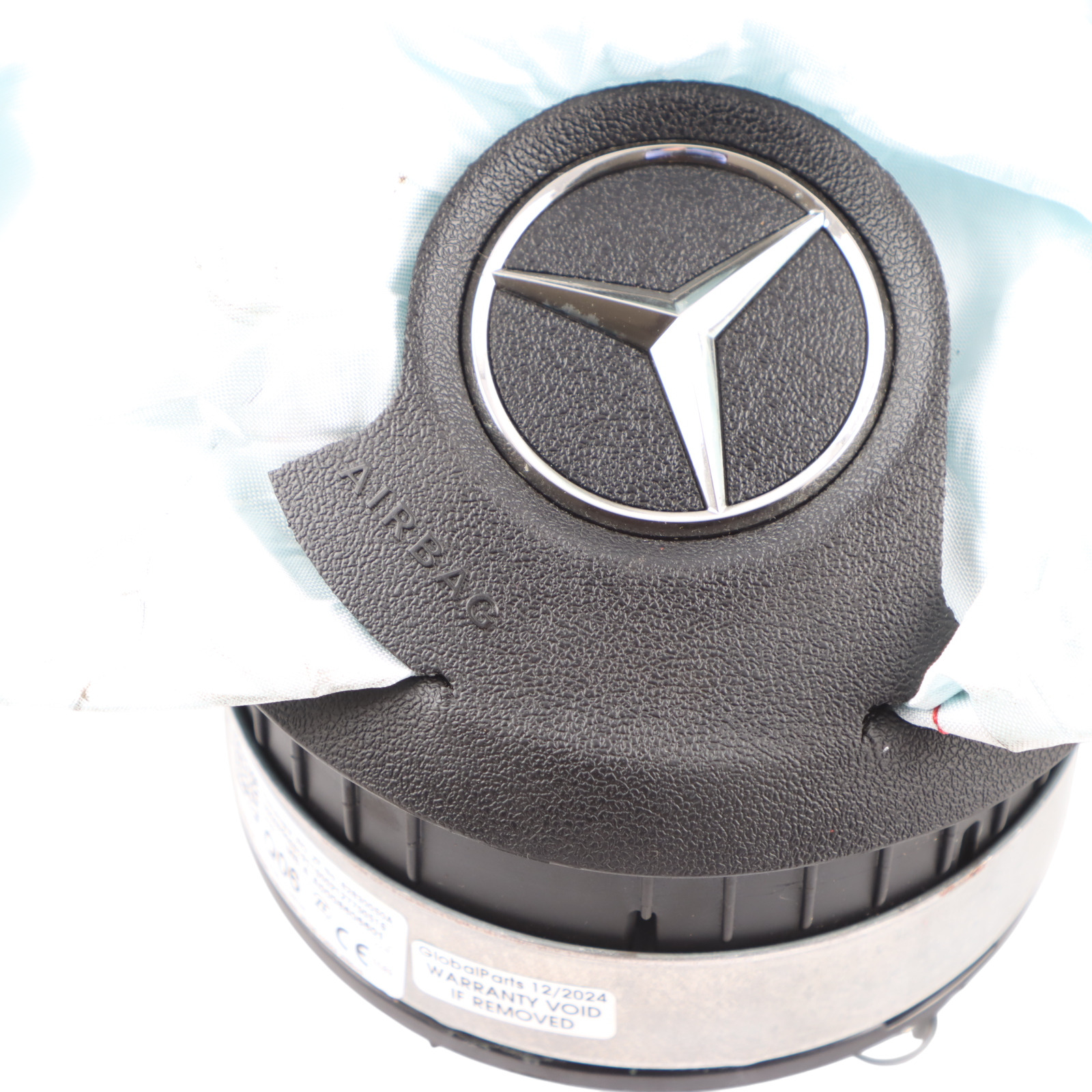 Mercedes C118 W177 Steering Wheel Trim Driver's Air Module DAMAGED A0008606601