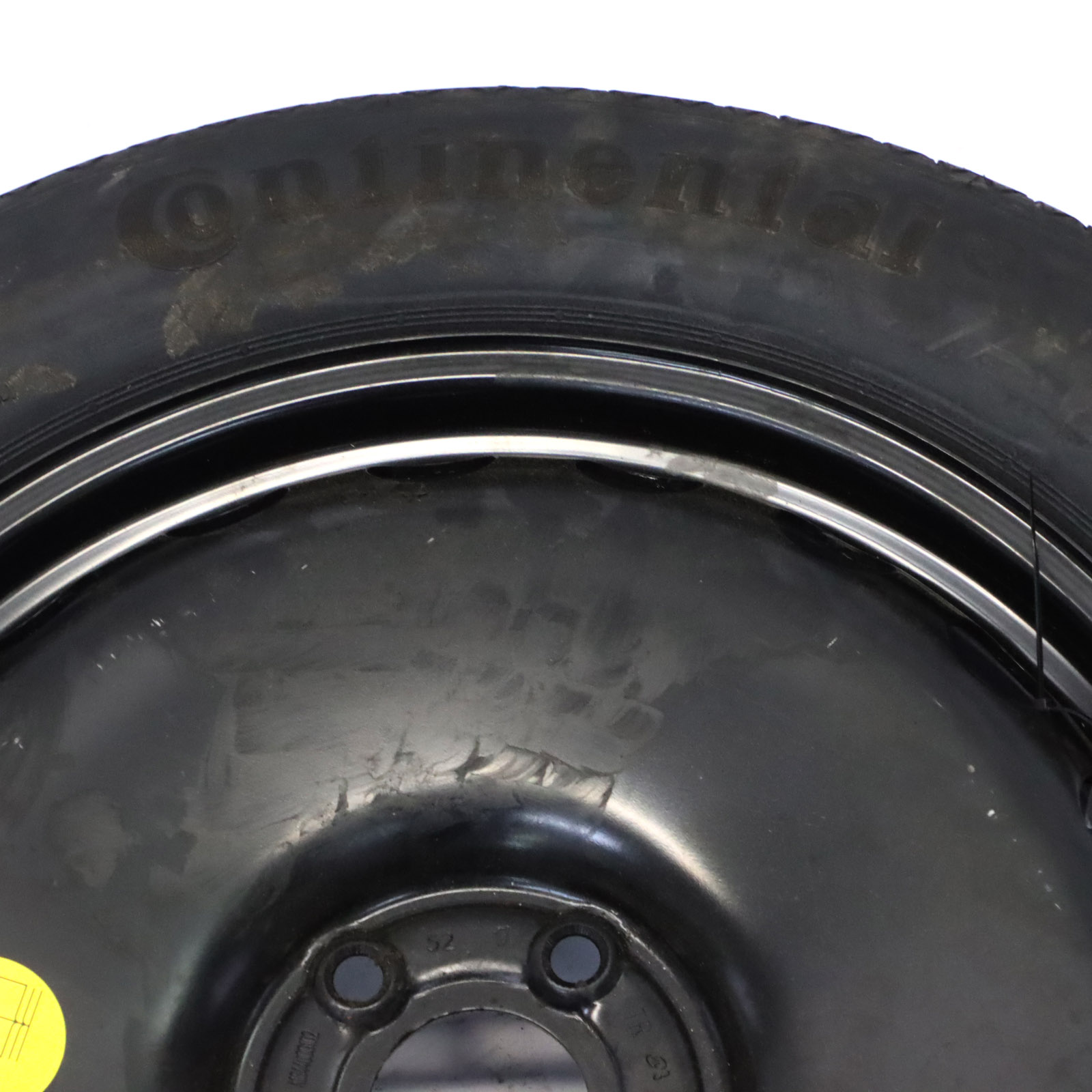 Mercedes ML W166 Spare Wheel 4,5J ET:40 Tyre Continental R19 155/80 A1644000102