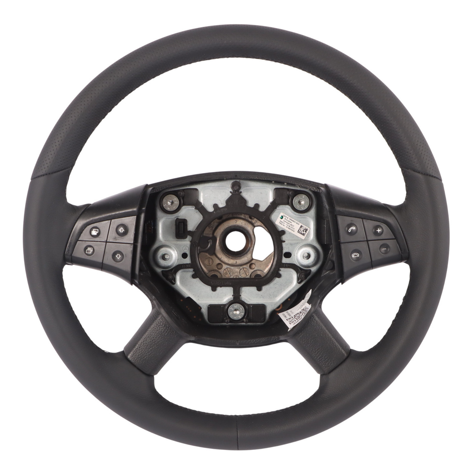 Mercedes W245 NEW Black Leather Steering Wheel with Black Threads