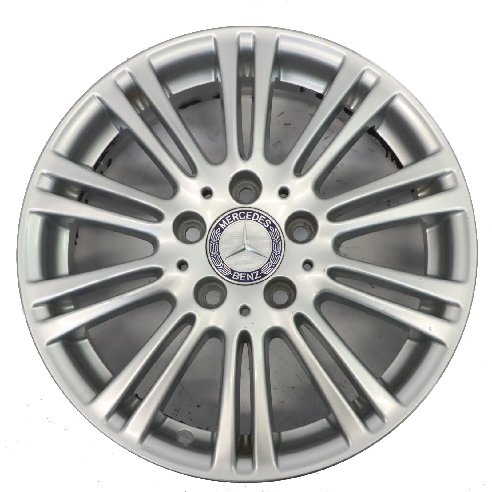 Mercedes W169 Silver Alloy Wheel Rim 16" 6J ET:46 A1694012102