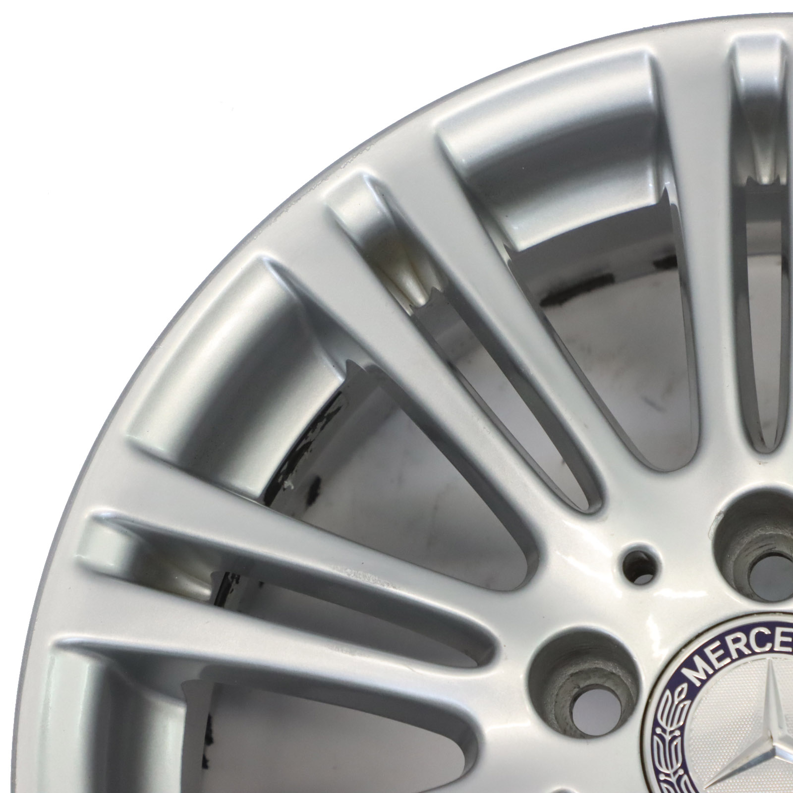 Mercedes W169 Silver Alloy Wheel Rim 16" 6J ET:46 A1694012102