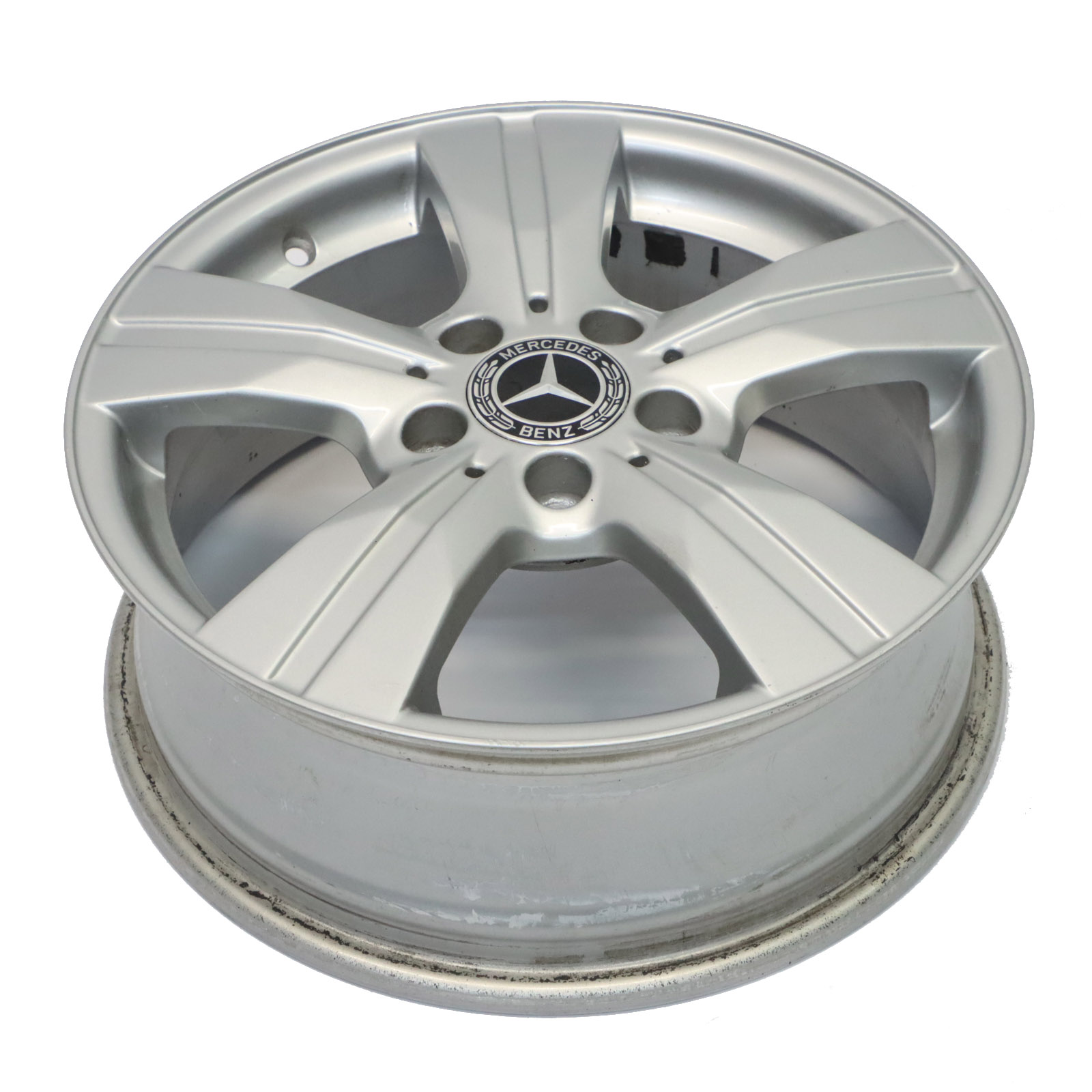 Mercedes W169 W245 Silver Alloy Wheel Rim 16" 6J ET:46 A1694012202