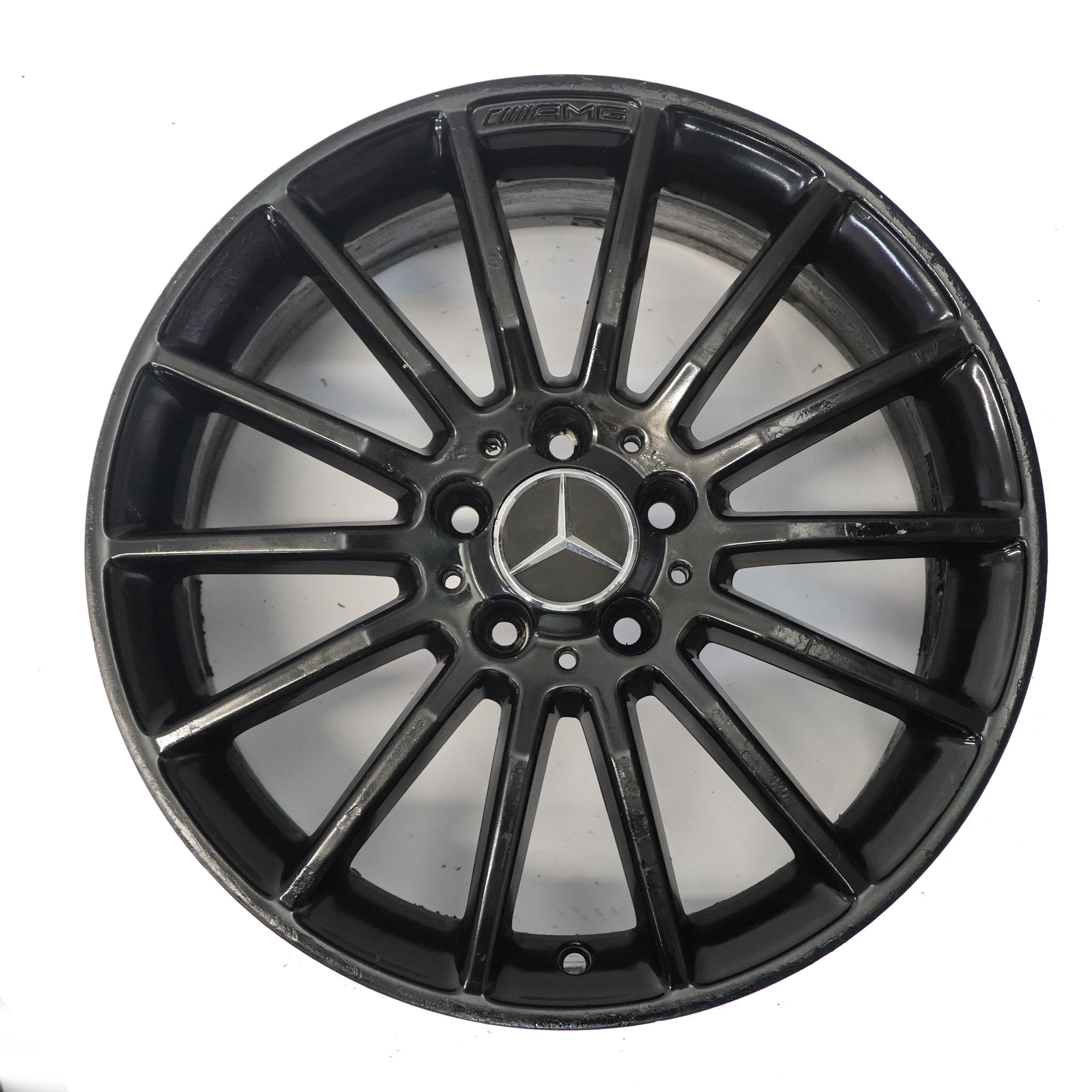 Mercedes W176 W246 AMG Black Wheel Alloy Rim 18" ET:52 7.5J A1764010200