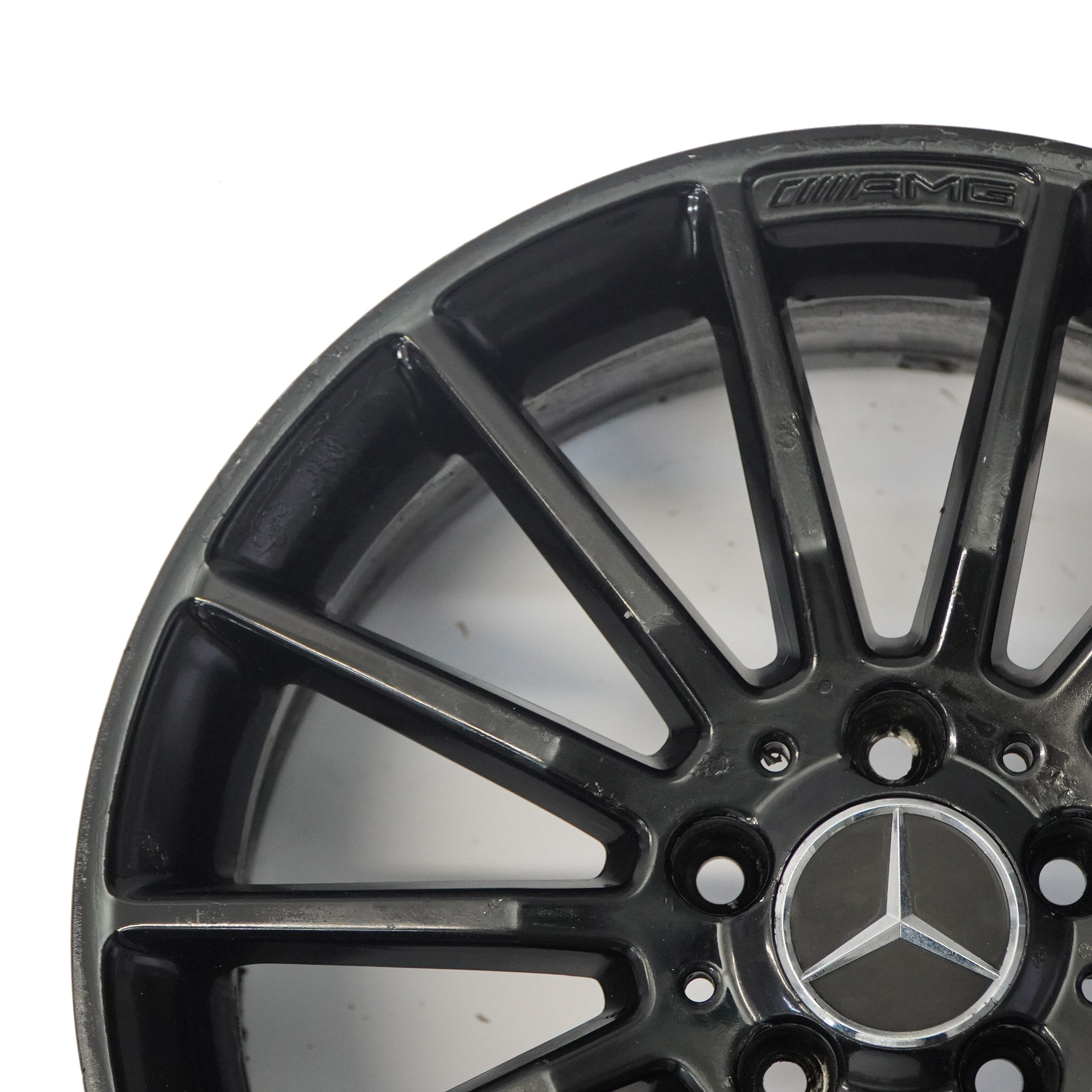 Mercedes W176 W246 AMG Black Wheel Alloy Rim 18" ET:52 7.5J A1764010200