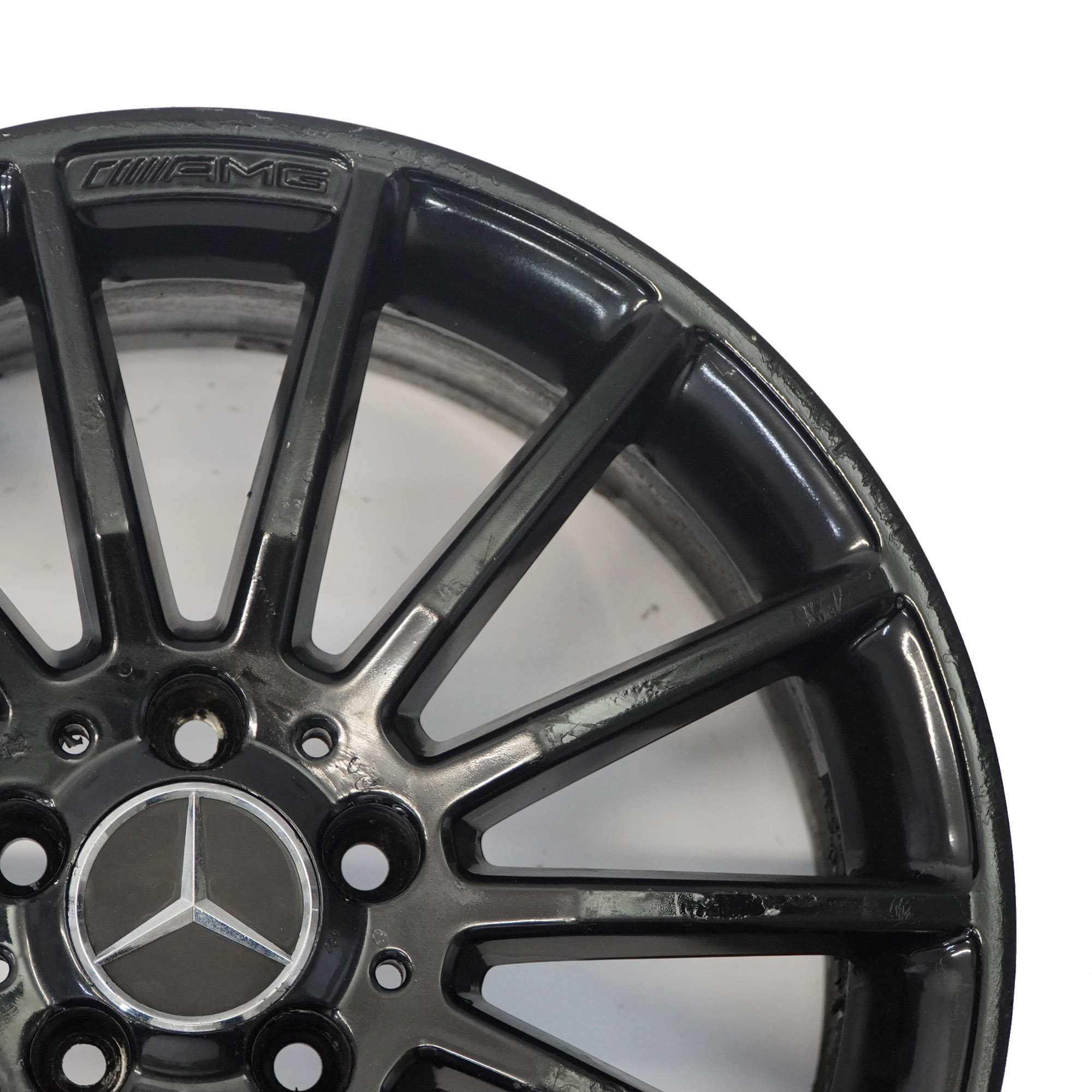 Mercedes W176 W246 AMG Black Wheel Alloy Rim 18" ET:52 7.5J A1764010200