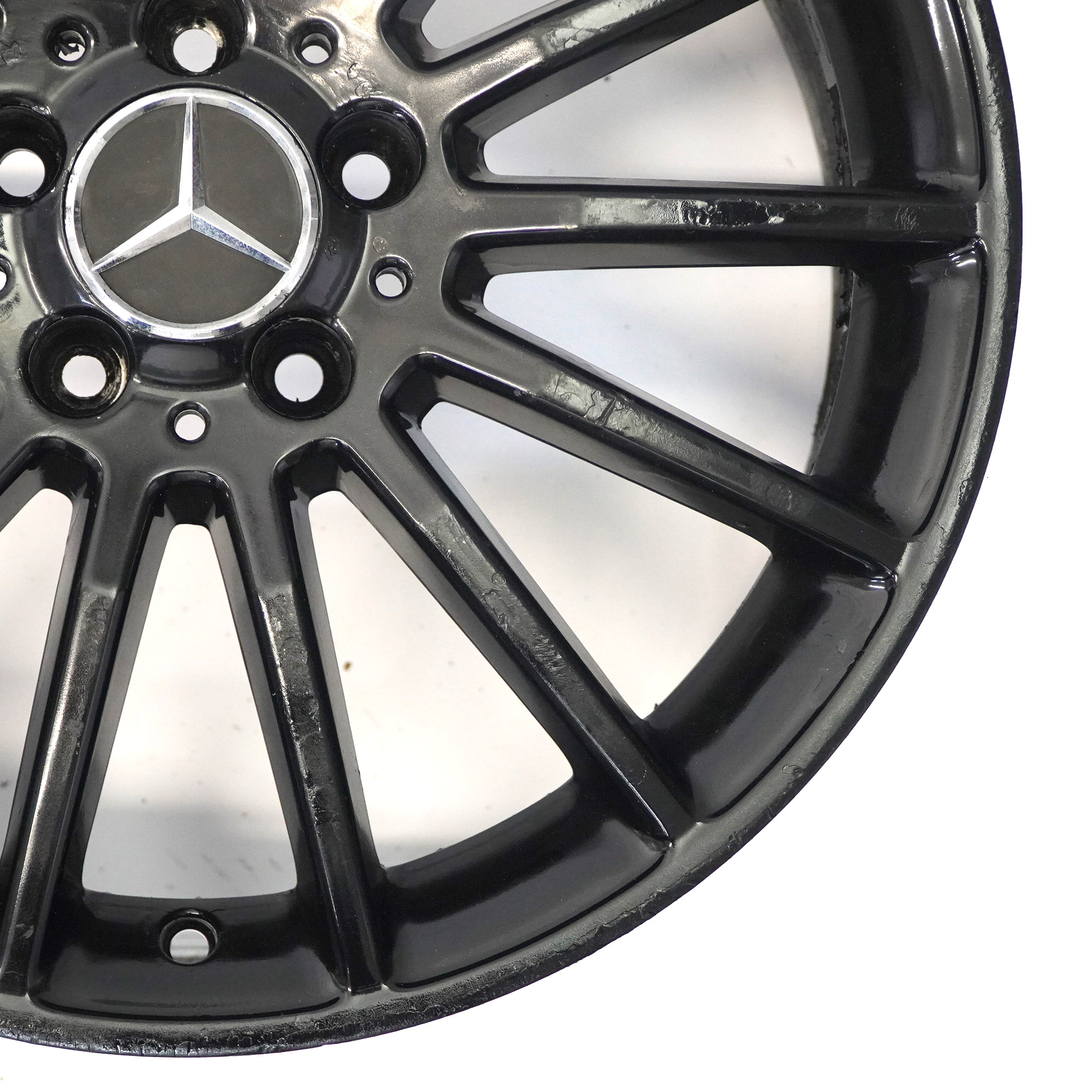 Mercedes W176 W246 AMG Black Wheel Alloy Rim 18" ET:52 7.5J A1764010200