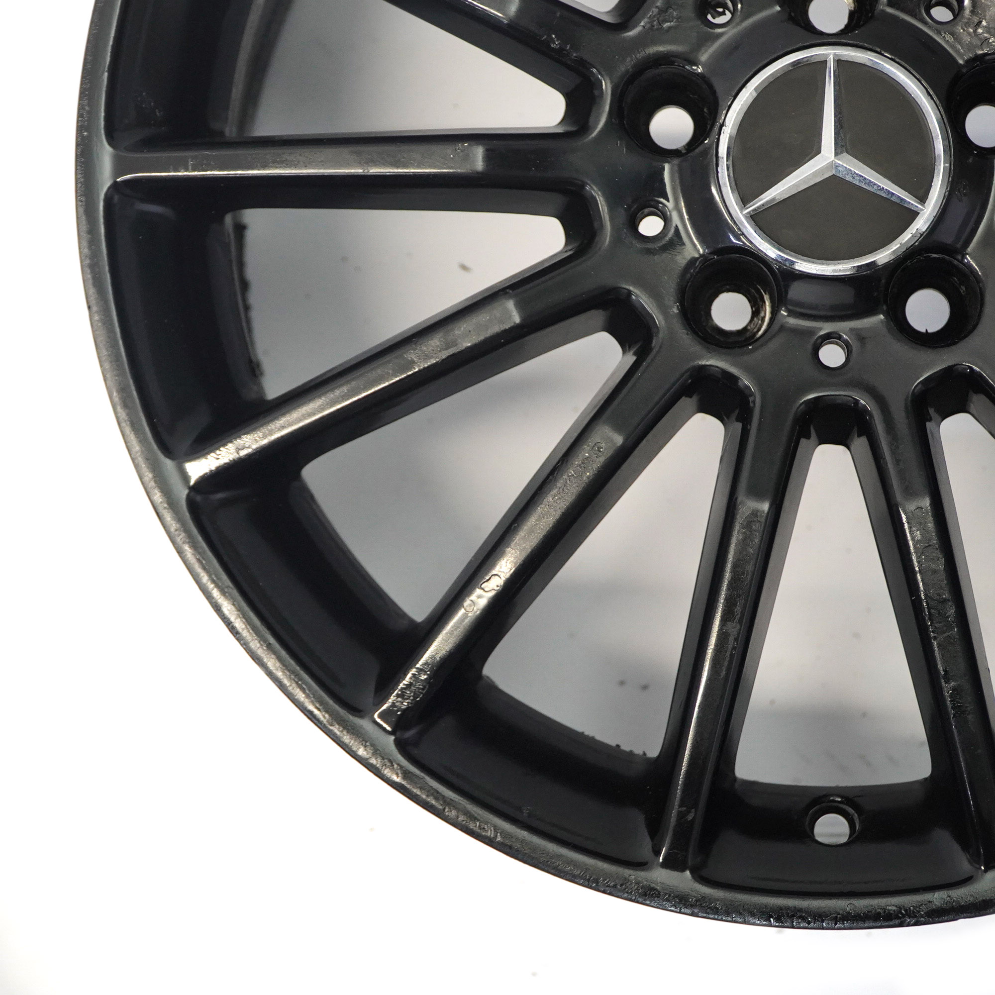 Mercedes W176 W246 AMG Black Wheel Alloy Rim 18" ET:52 7.5J A1764010200