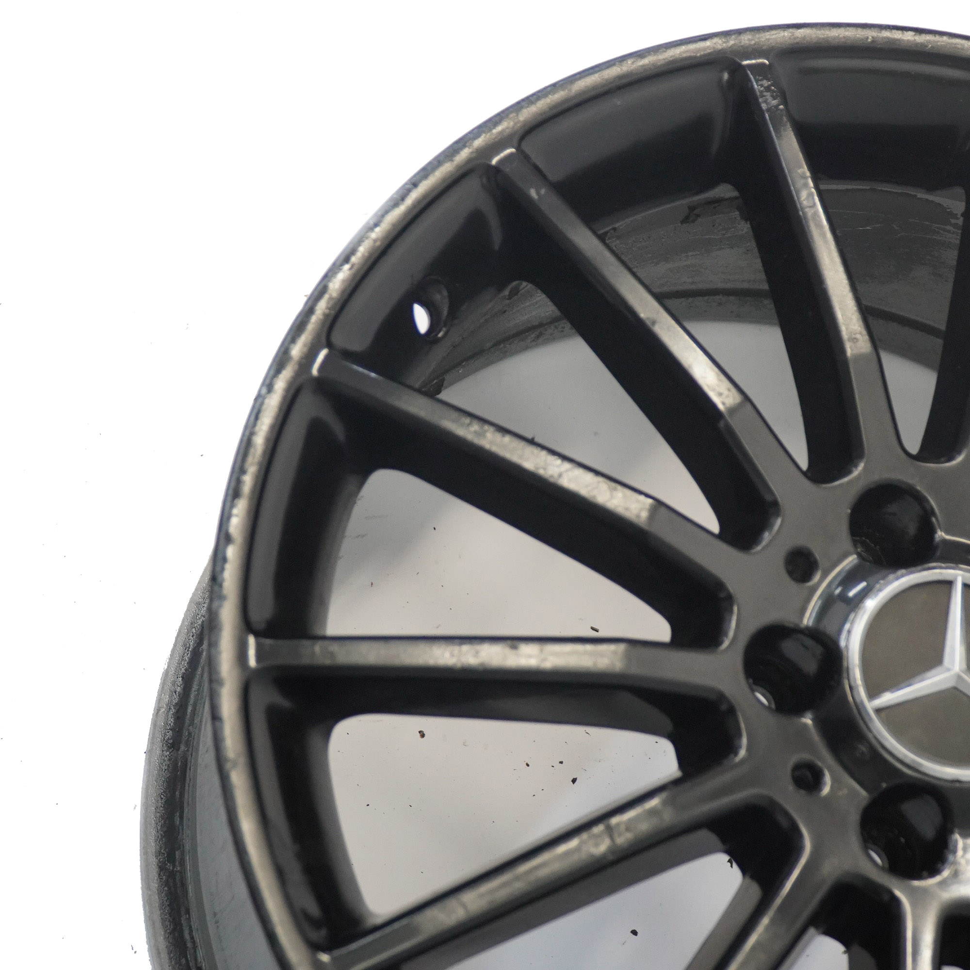 Mercedes W176 W246 AMG Black Wheel Alloy Rim 18" ET:52 7.5J A1764010200