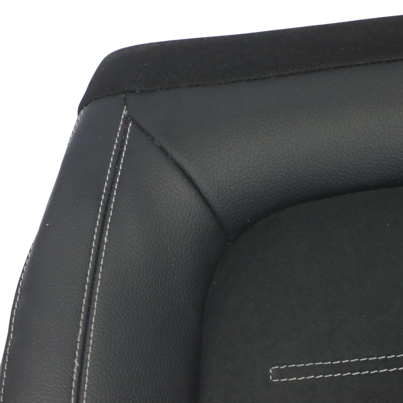 Mercedes H243 Front Seat Cover Cushion Left N/S Imitation Leather Fabric Black