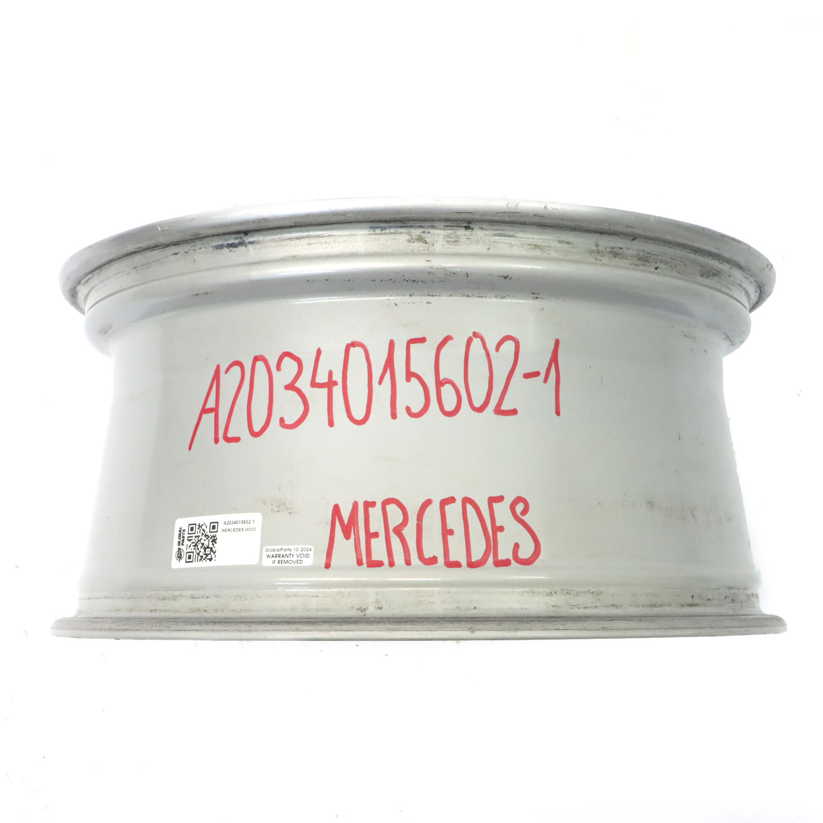 Mercedes W203 Silver 5-Double Spoke 18" ET:30 8,5J A2034015602