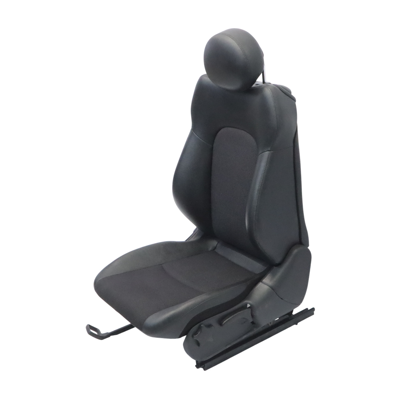 Mercedes CL203 Seat Front Left N/S Interior Heated Black Leather