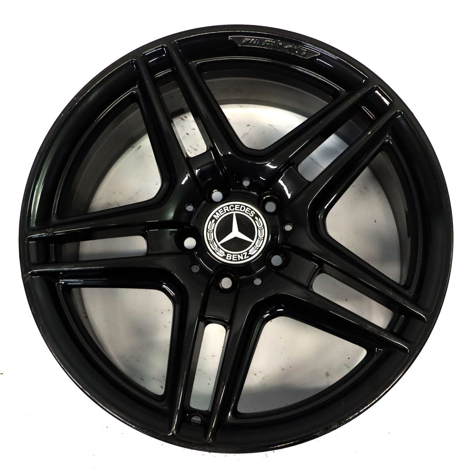 Mercedes W204 AMG Rear Black Alloy Wheel Rim 18" 8,5J ET:54 A2044014202