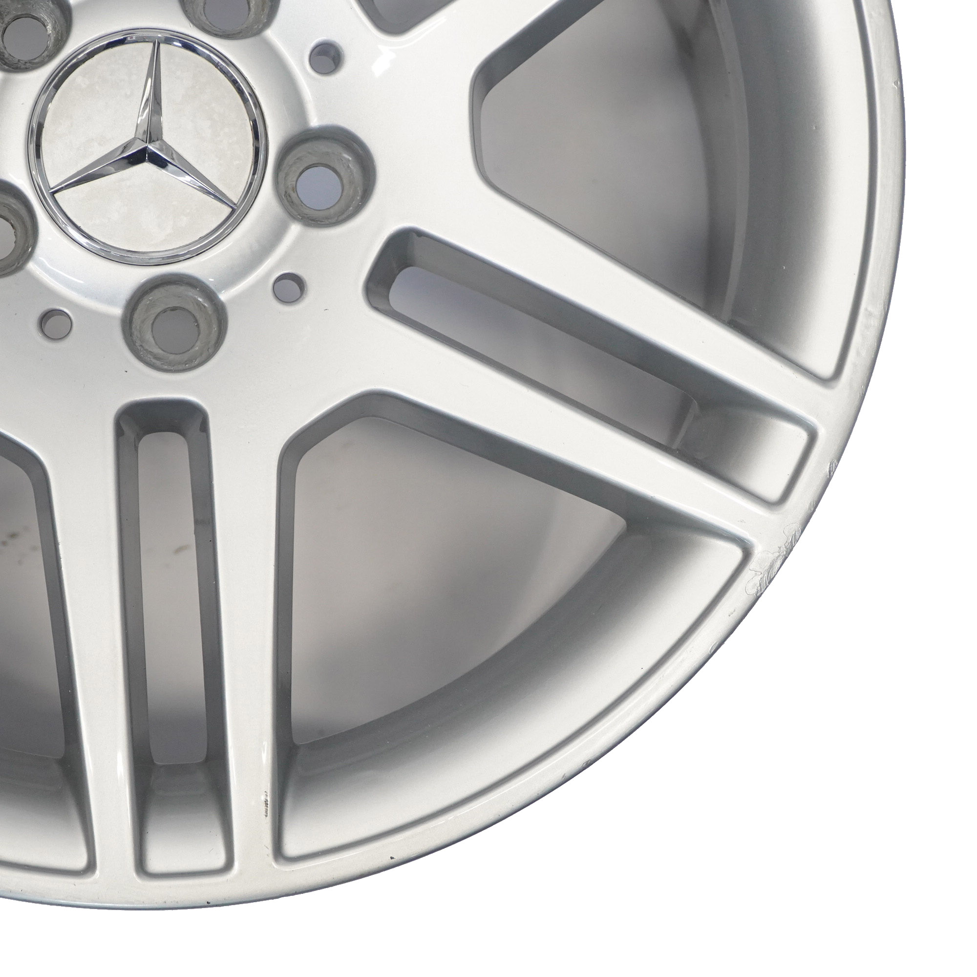 Mercedes W204 AMG 6 Double-Spoke Alloy Wheel Rim 17" ET:58 8,5J A2044014602