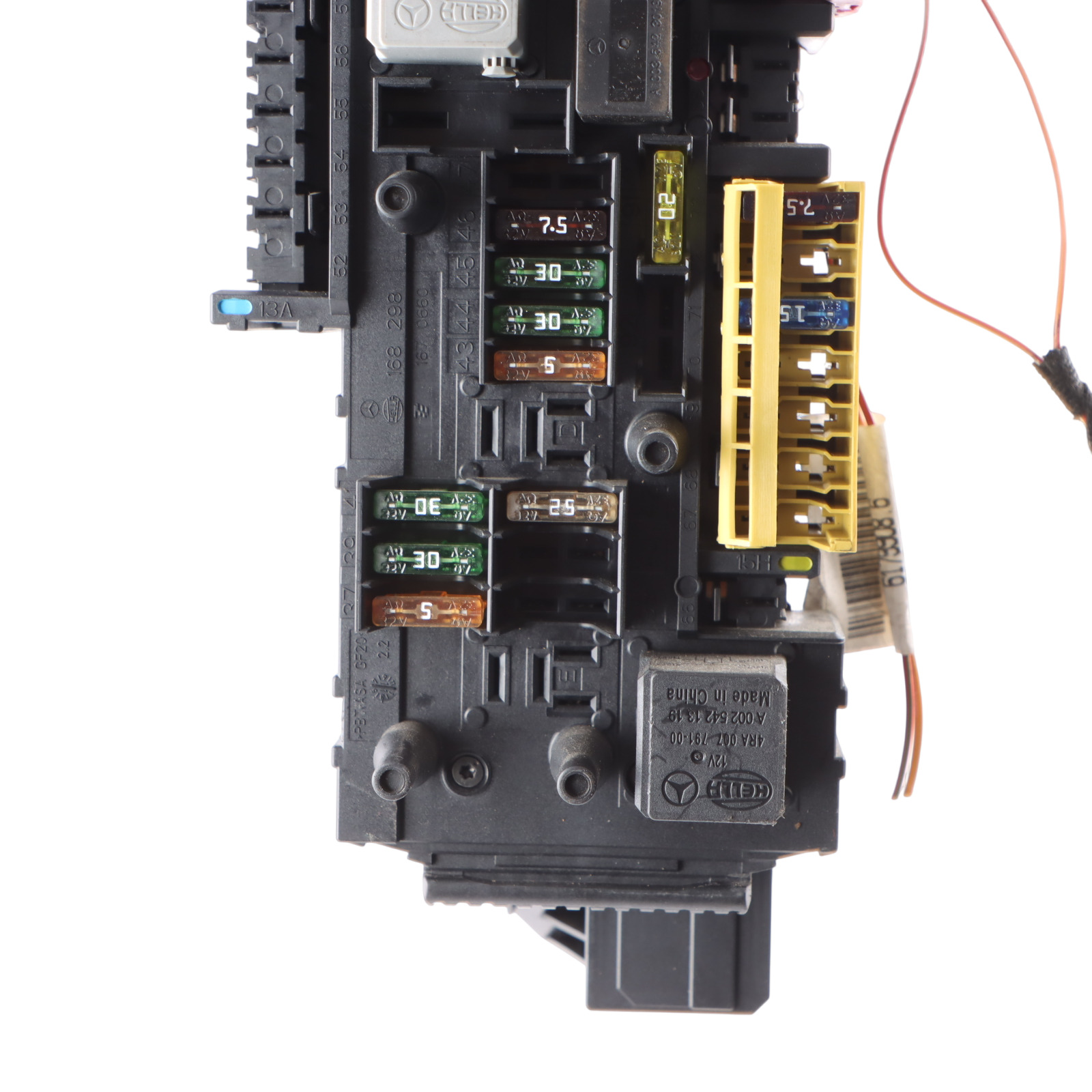 Mercedes W204 SAM Control Unit Module Fuse Box Relay Rear A2049060105