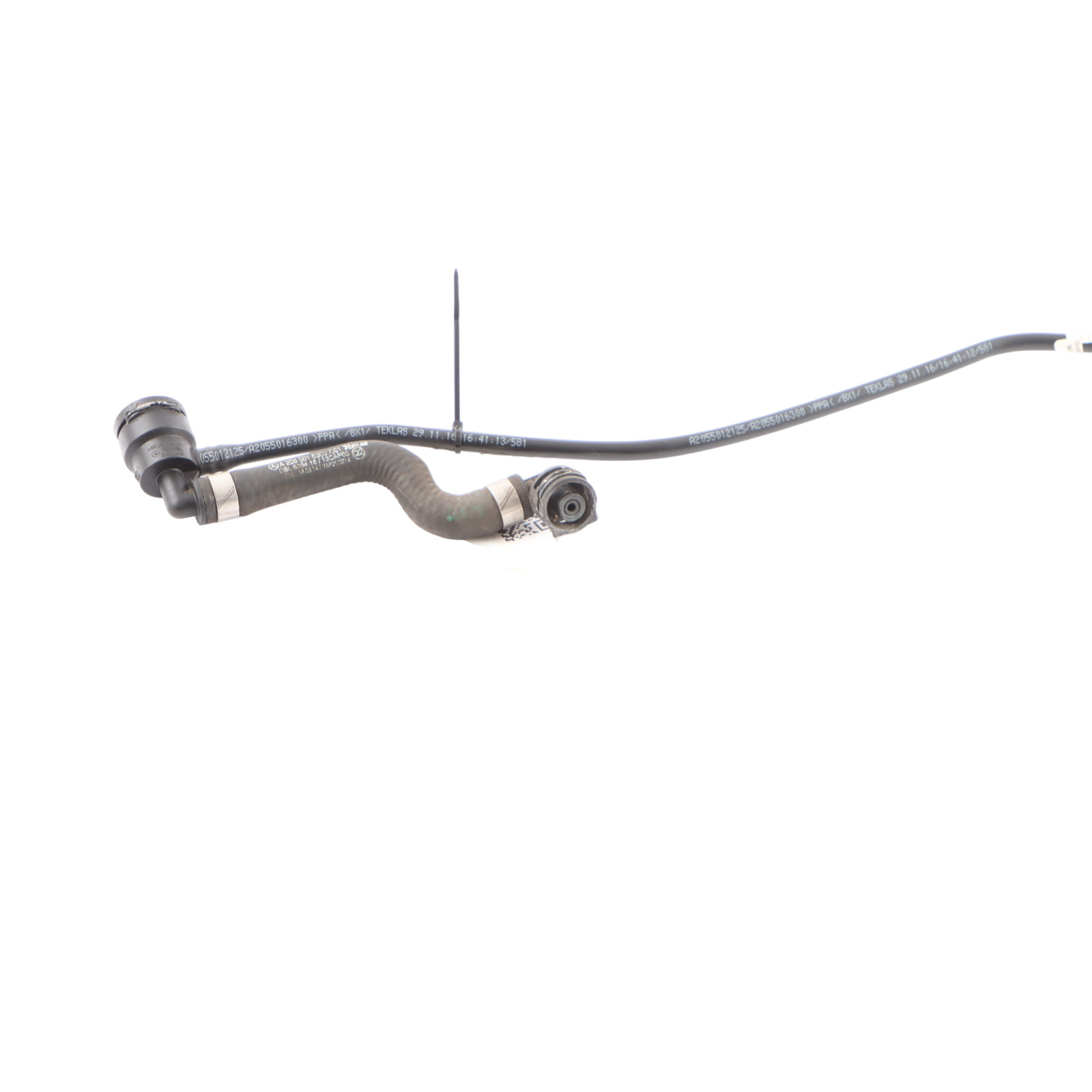 Mercedes C205 OM651 Overflow Expansion Tank Coolant Hose Pipe Line A2055016300