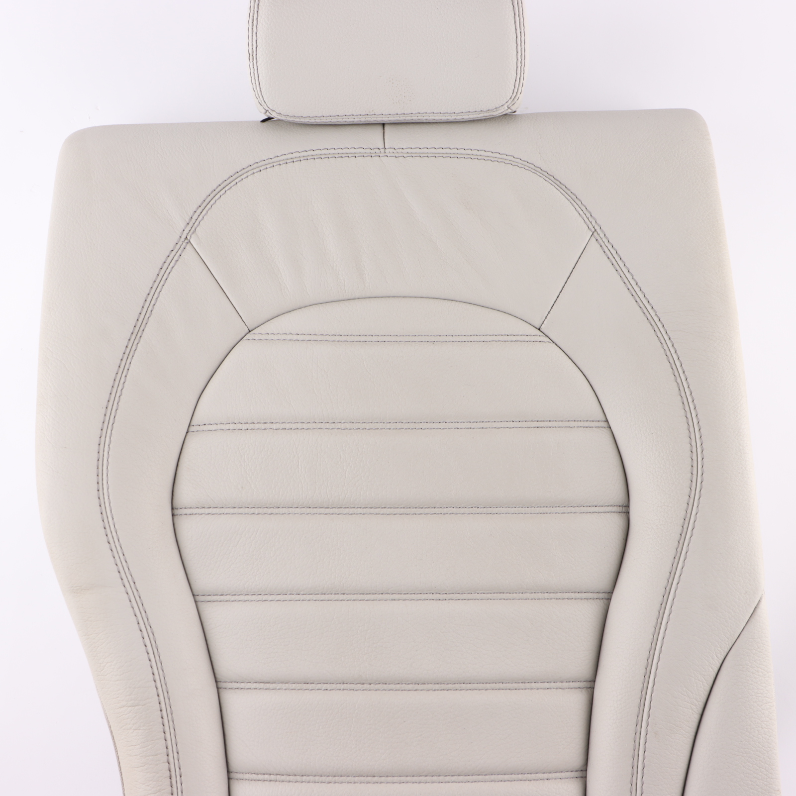 Mercedes W205 Rear Seat Backrest Right O/S Back Cover Trim Panel Beige Leather