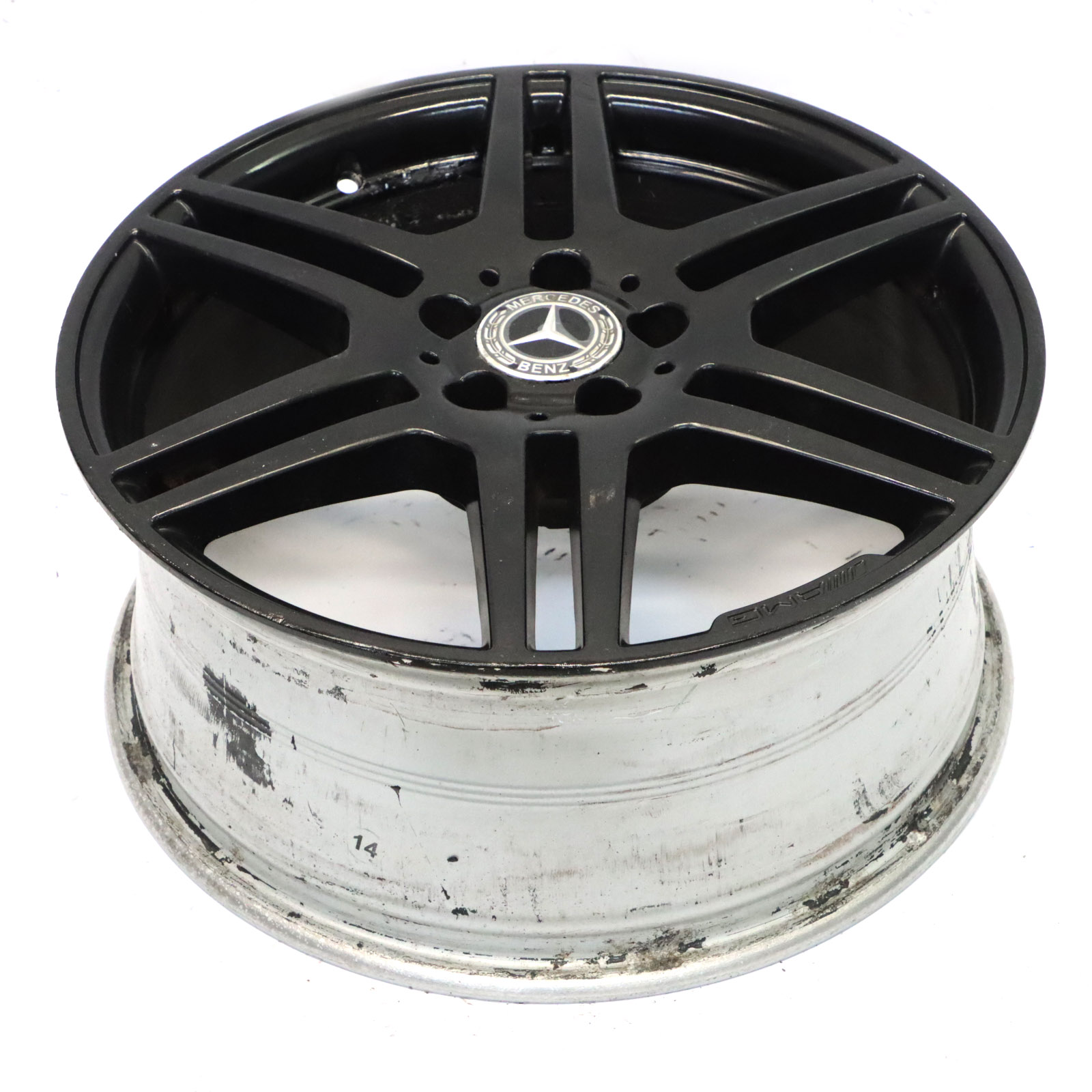 Mercedes C207 A207 AMG Front Black Alloy Wheel Rim 18" 8J ET:45 A2074011302