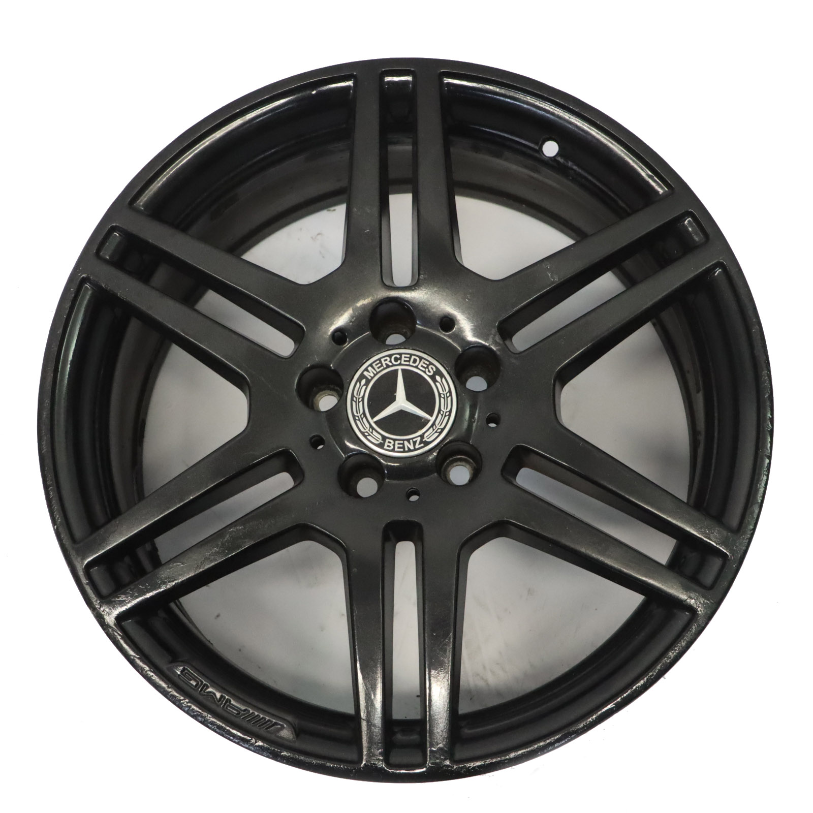 Mercedes C207 A207 AMG Front Black Alloy Wheel Rim 18" 8J ET:45 A2074011302