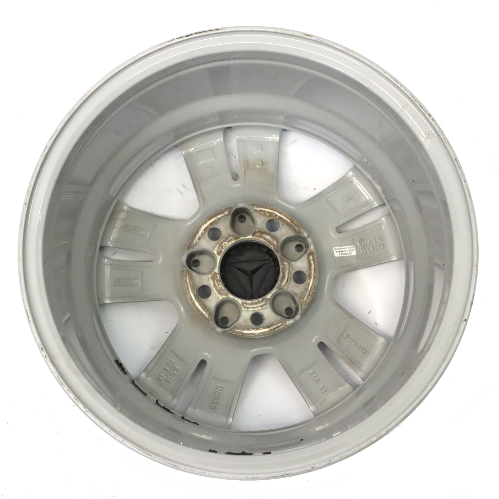 Mercedes W212 Silver Alloy Wheel Rim 5-Double Spoke 16" ET:46 8J A2124010202