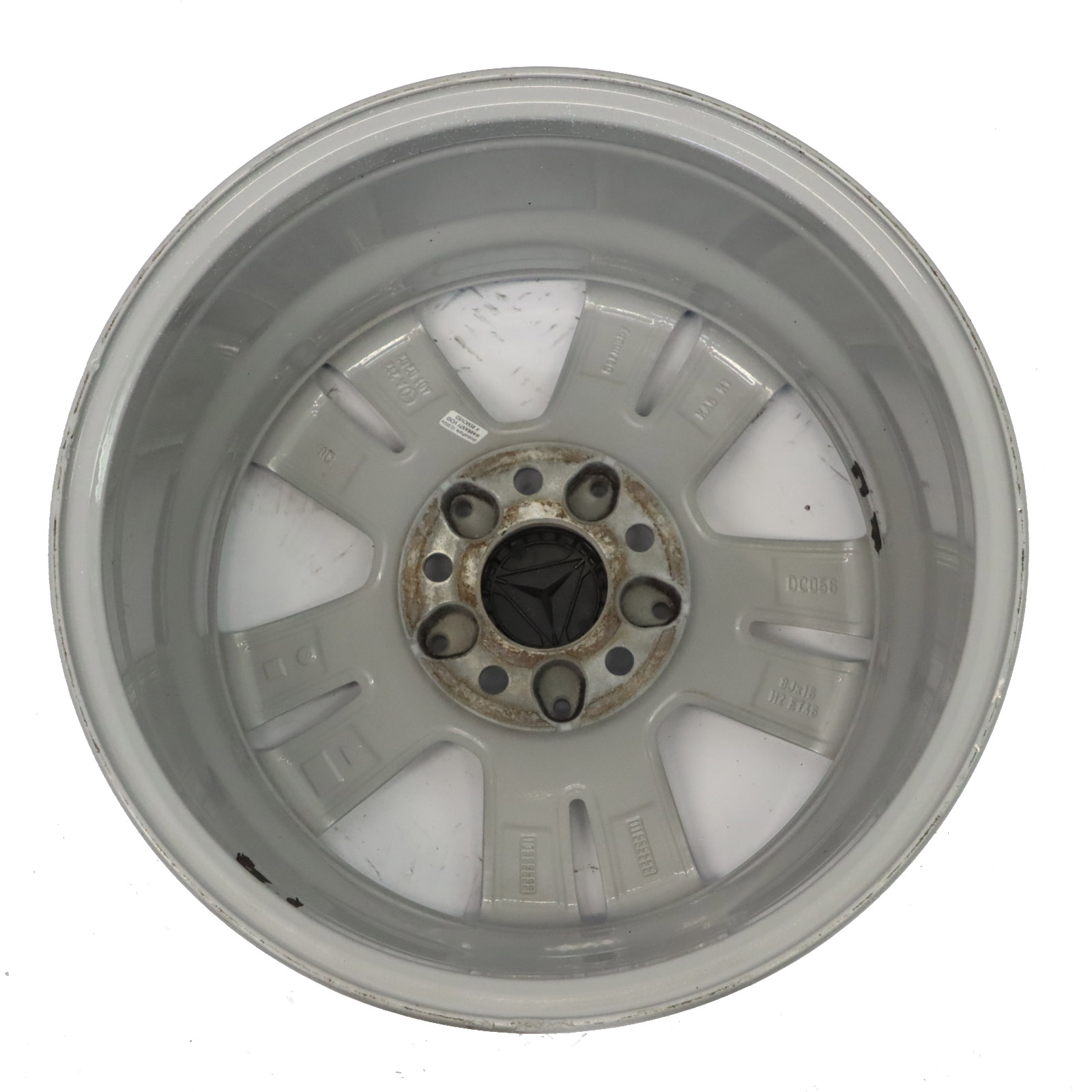 Mercedes W212 Silver Alloy Wheel Rim 5-Double Spoke 16" ET:46 8J A2124010202