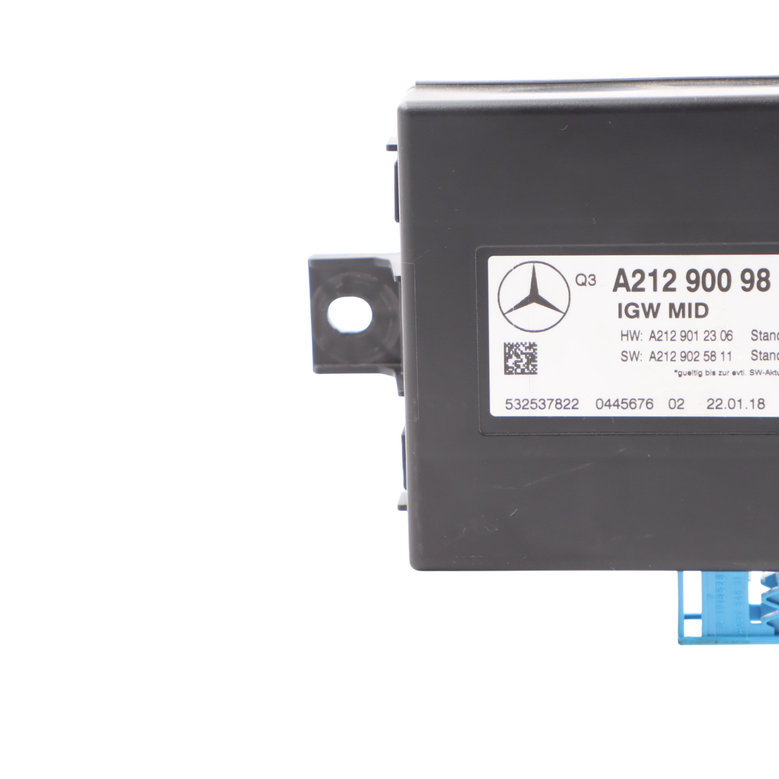 Mercedes W166 IGW MID Gateway Control Module Unit ECU A2129009829