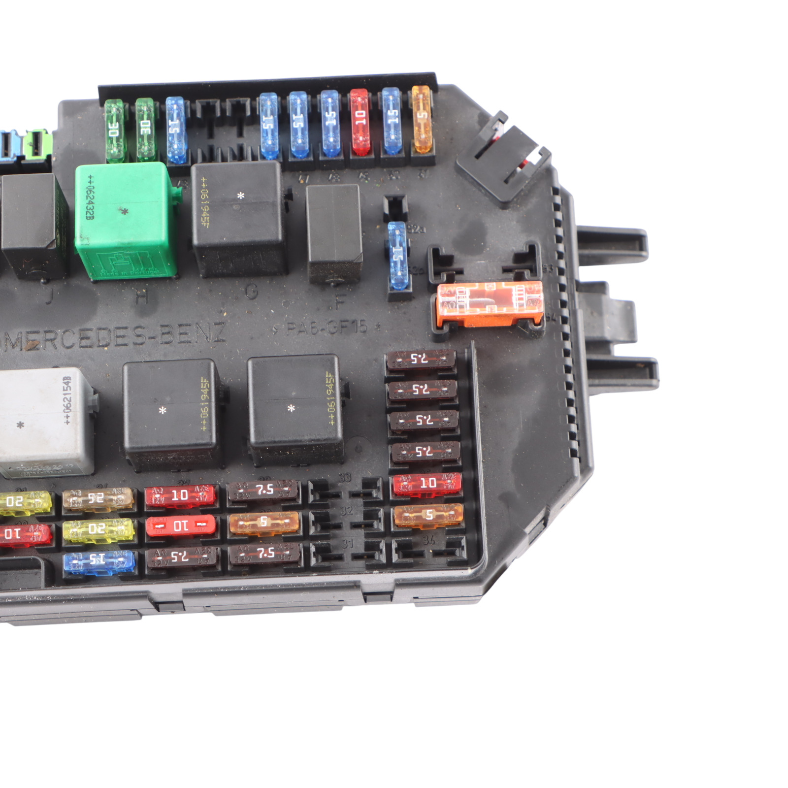 Fuse BoX Mercedes C216 W221 Front Relay Fuse Box Sam Control Module A2165400450