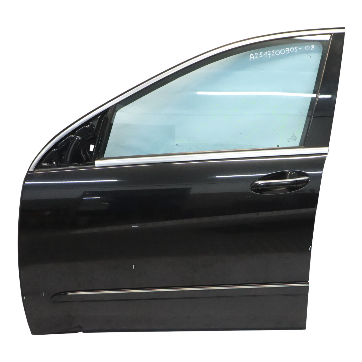 Mercedes W251 Door Front Left N/S Obsidian Black Metallic - 197