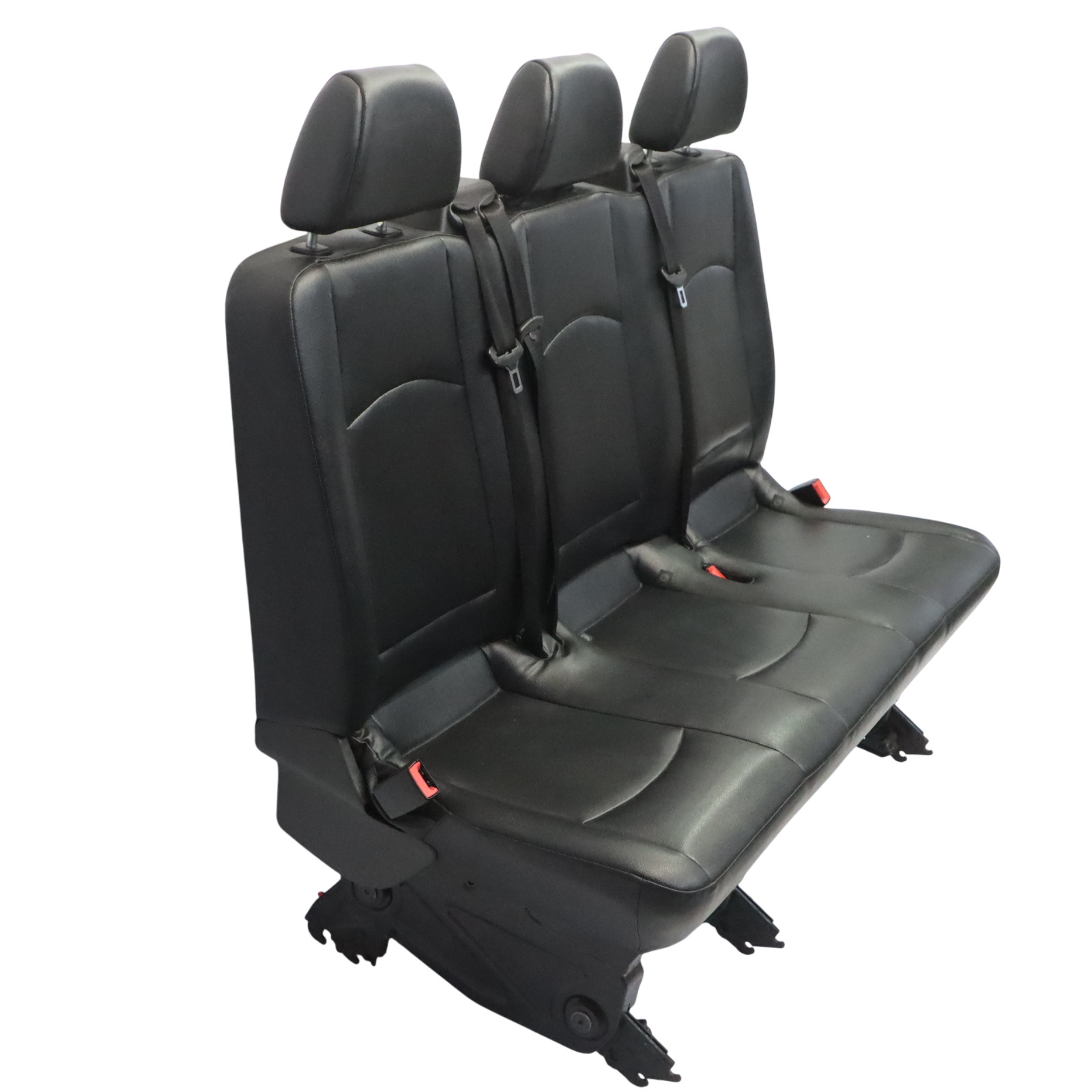 Mercedes Vito W639 Rear Seats 2nd Row Three Seater Bench Leather Anthracite