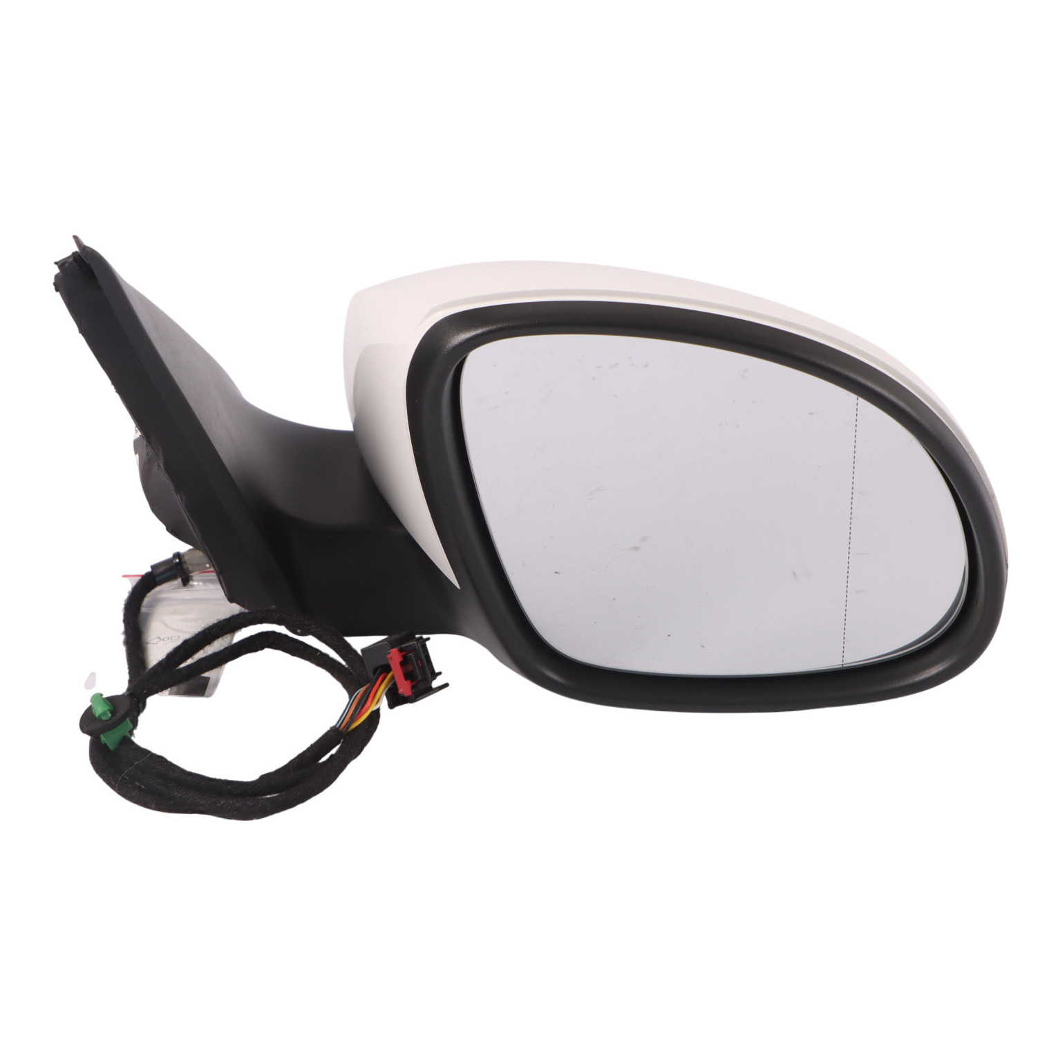 Volkswagen Tiguan Door Wing Mirror View Right O/S Candy White-LB9A 5N2857508K