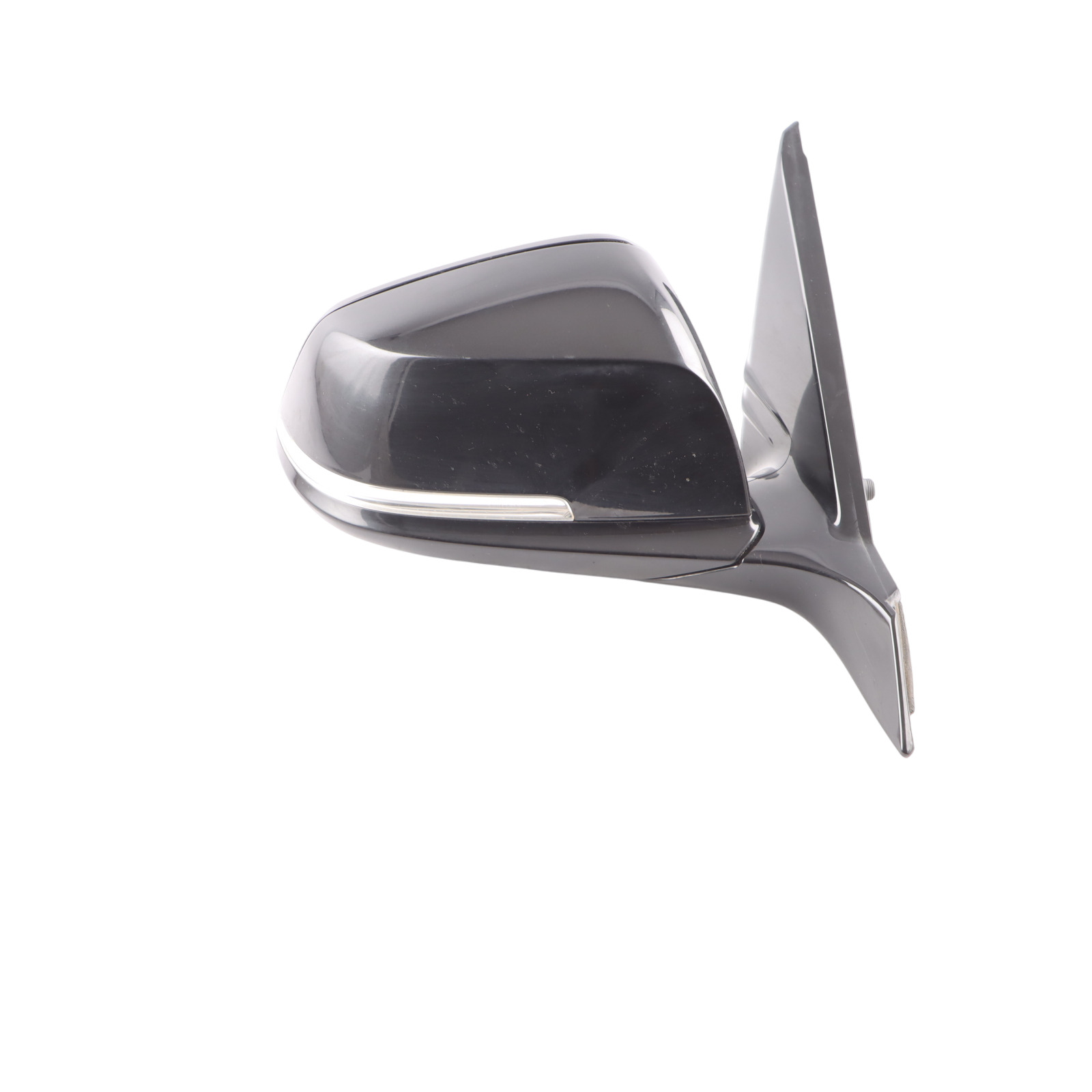 BMW F21 Wing Mirror Auto Dip High Gloss Right O/S Black Sapphire Metallic 475