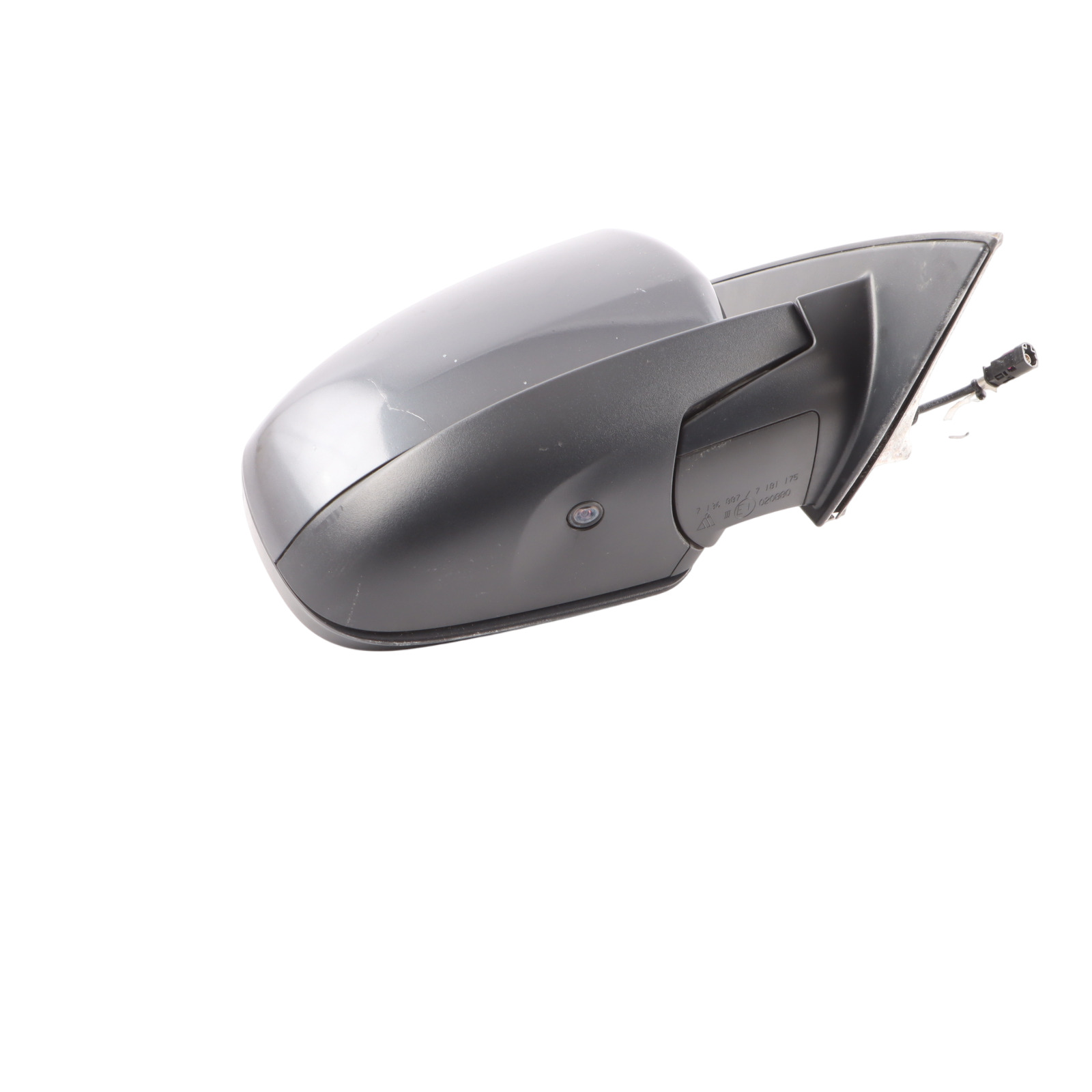 BMW X5 E70 Wing Mirror Right O/S Heated Top View Camera Platinum Grey - A68