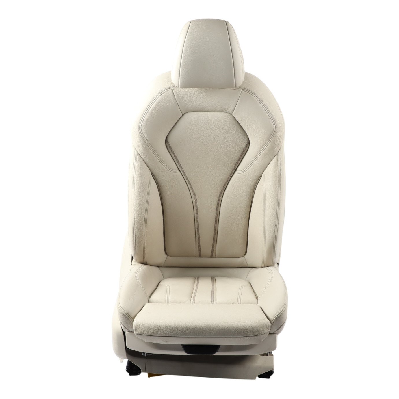 BMW G32 Sport Seat Front Right O/S Memory Heated Cover Ivory White Leather