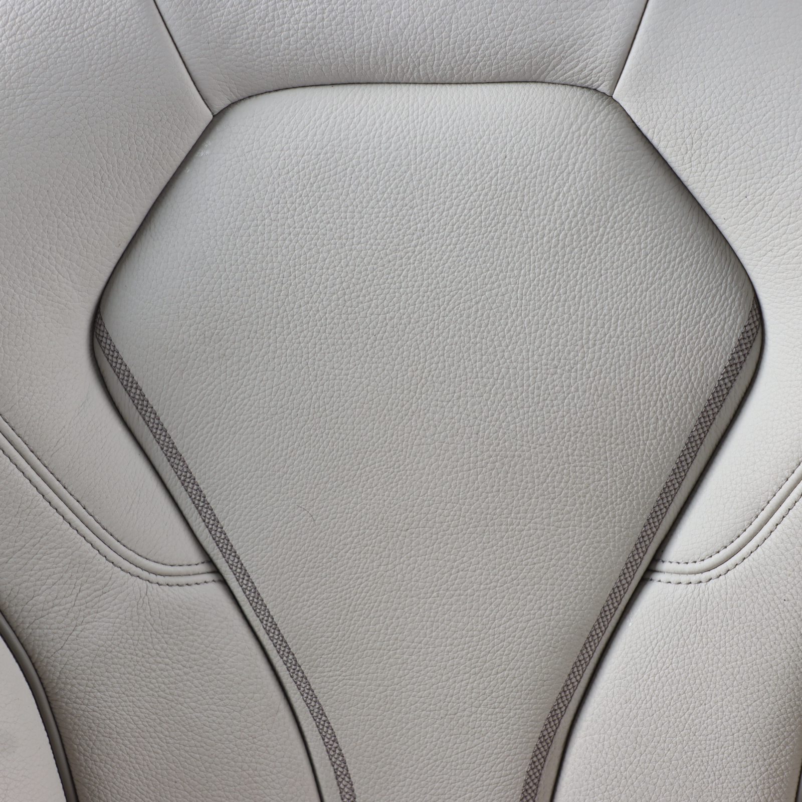 BMW G32 Sport Seat Front Right O/S Memory Heated Cover Ivory White Leather