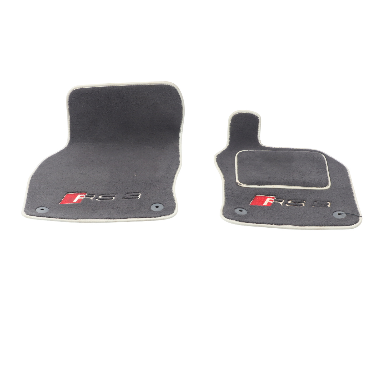 Audi RS3 8V Sportback Carpet Floor Mats Liners Set Soul Black 