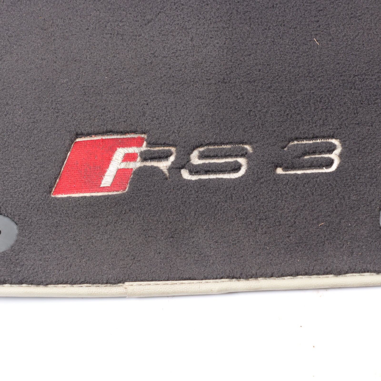 Audi RS3 8V Sportback Carpet Floor Mats Liners Set Soul Black 